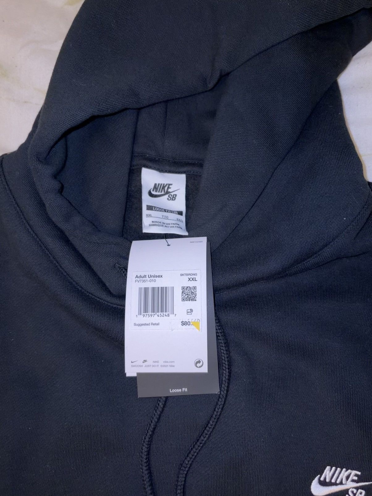 Nike Nike SB Fleece Pullover Skate Hoodie size XXL Size US XXL / EU 58 / 5 - 3 Thumbnail