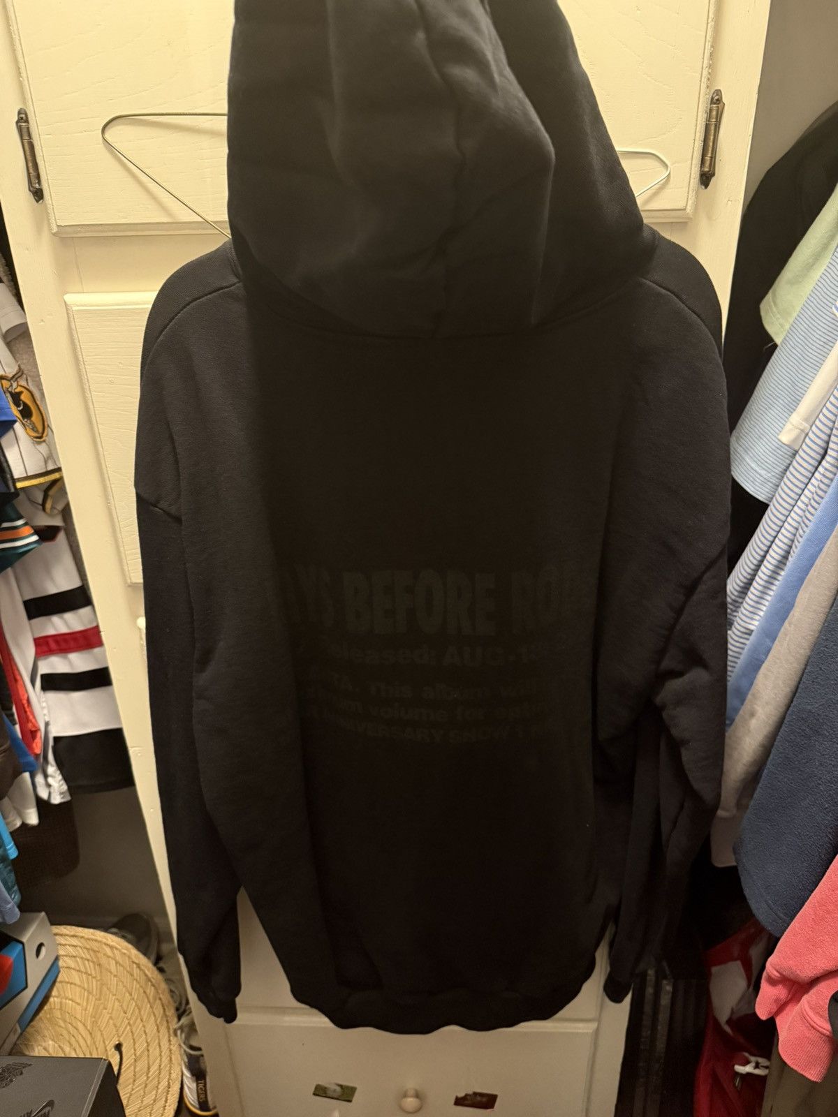 Travis Scott Travis Scott Days Before Rodeo 10 Year Hoodie XXL Size US XXL / EU 58 / 5 - 2 Thumbnail