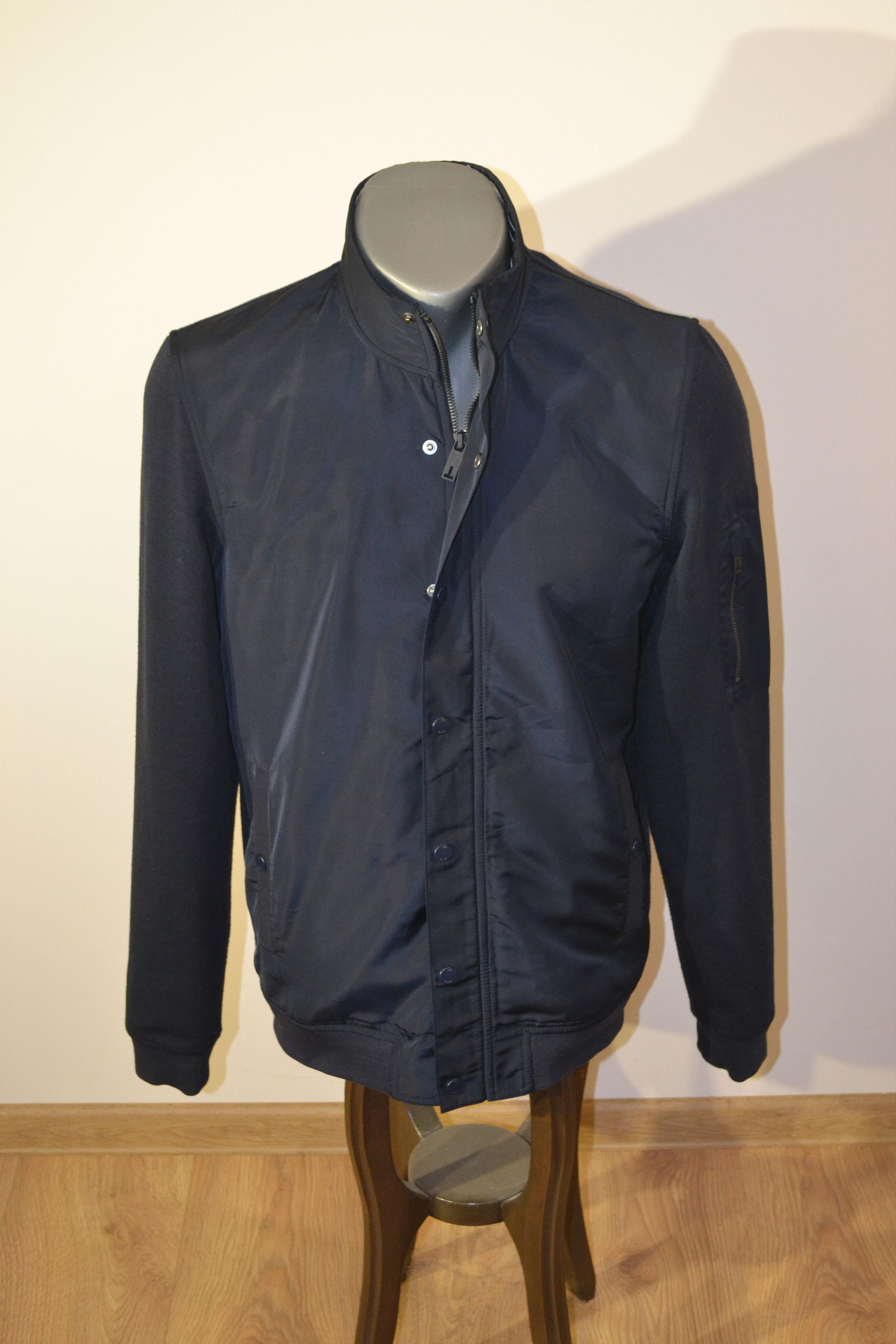 Ted Baker Ted Baker Men’s Lightweight Jacket M – Navy Bomber Style Size US M / EU 48-50 / 2 - 2 Thumbnail