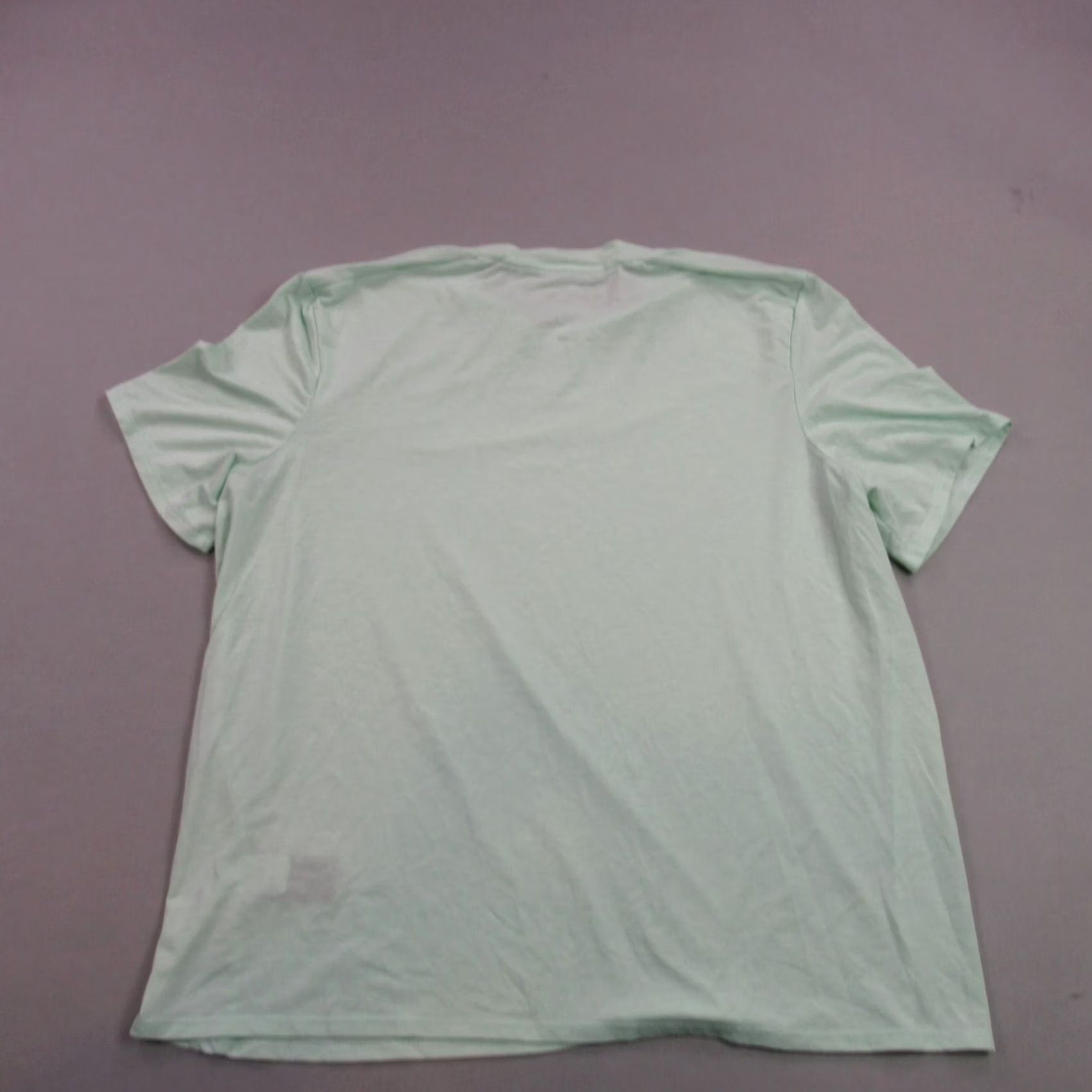 The North Face The North Face Shirt Womens XL Short Sleeve Lightweight Casual Stretch Green Logo Knit T-Shirt Mens Womens Girls? Size XL / US 12-14 / IT 48-50 - 4 Thumbnail