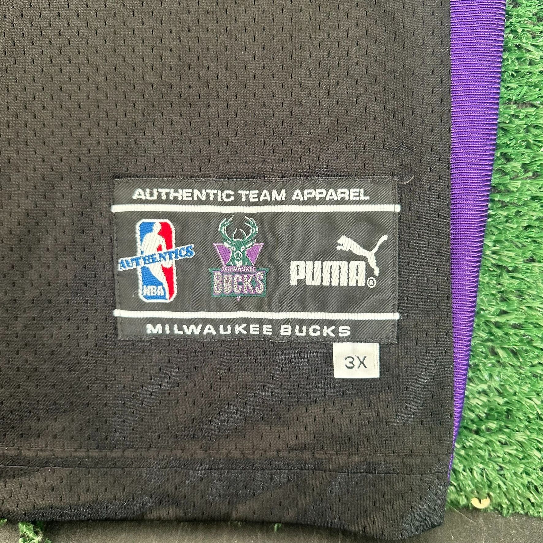 Puma Vintage Y2K Milwaukee Bucks Practice Jersey PUMA NBA Authent Size US XXL / EU 58 / 5 - 3 Thumbnail