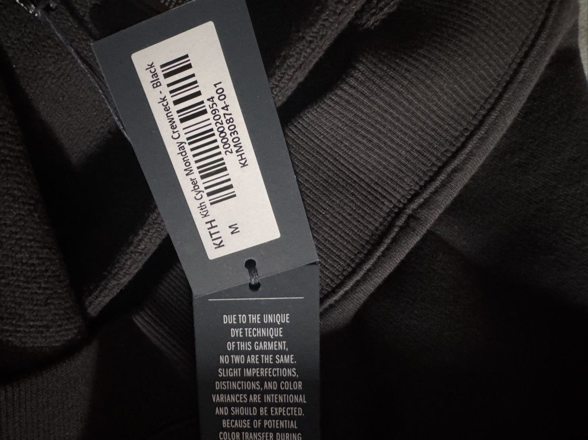 Kith Kith Cyber Monday Crewneck Black M Size US M / EU 48-50 / 2 - 6 Thumbnail