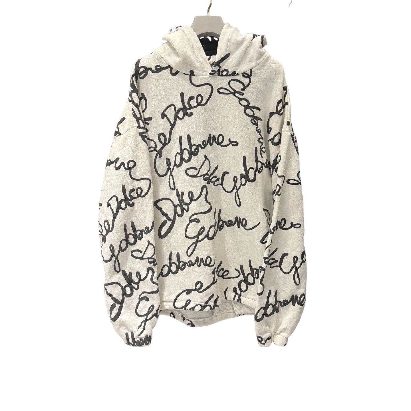 Dolce & Gabbana Dolce & Gabbana Script Logo Hoodie Size 54 Size US L / EU 52-54 / 3 - 1 Thumbnail