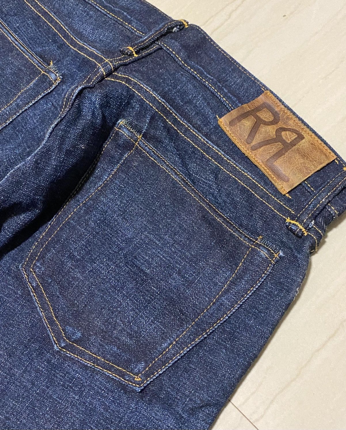 RRL Ralph Lauren RRL - Japan Indigo Selvedge Jeans Size US 30 / EU 46 - 8 Thumbnail