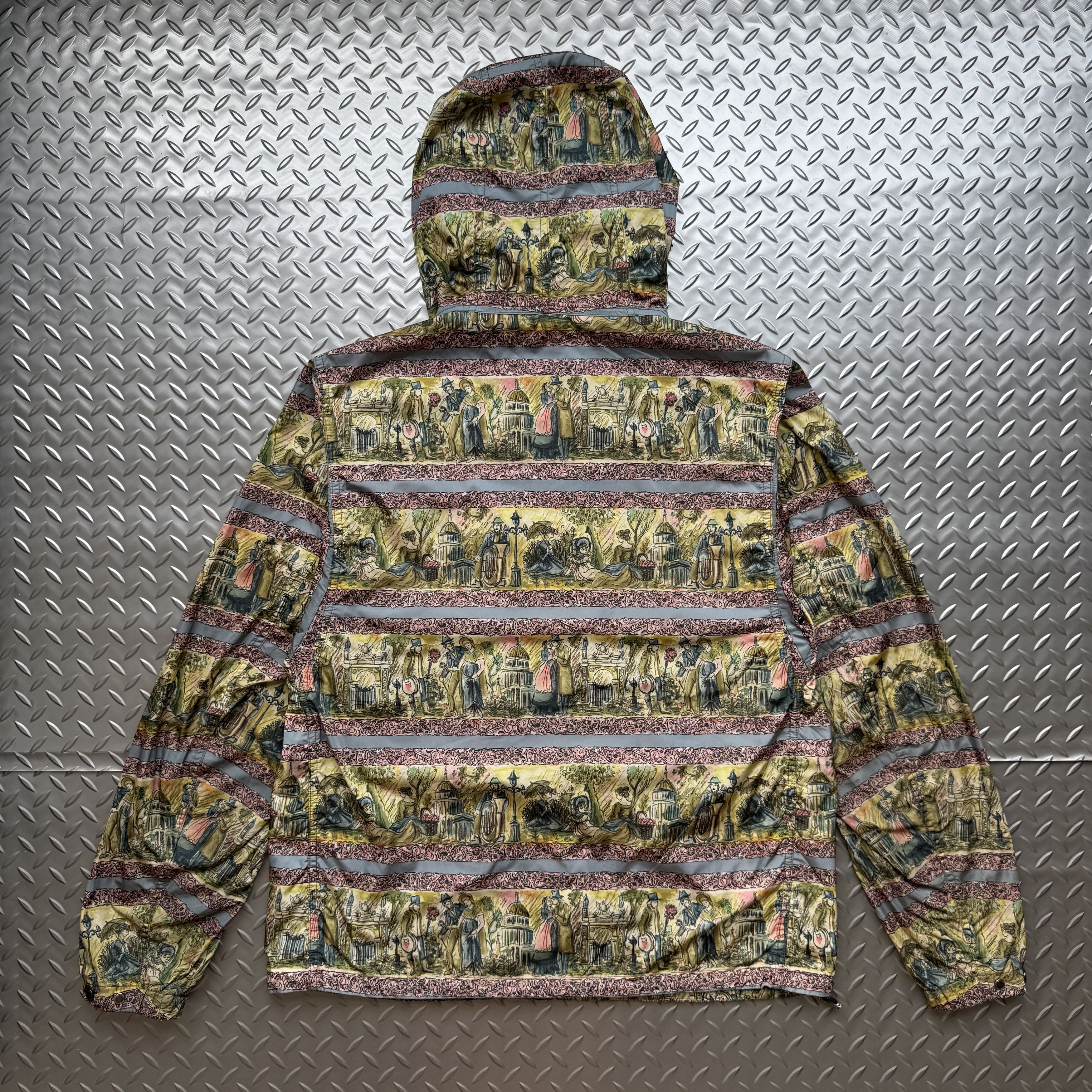 Burberry Burberry Illustrated Scene Print Nylon Jacket Size US L / EU 52-54 / 3 - 7 Thumbnail