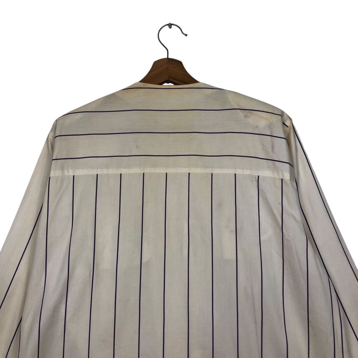 Carven 📌Miss Carven Deux Hickory Striped Work Design Size M / US 6-8 / IT 42-44 - 10 Thumbnail