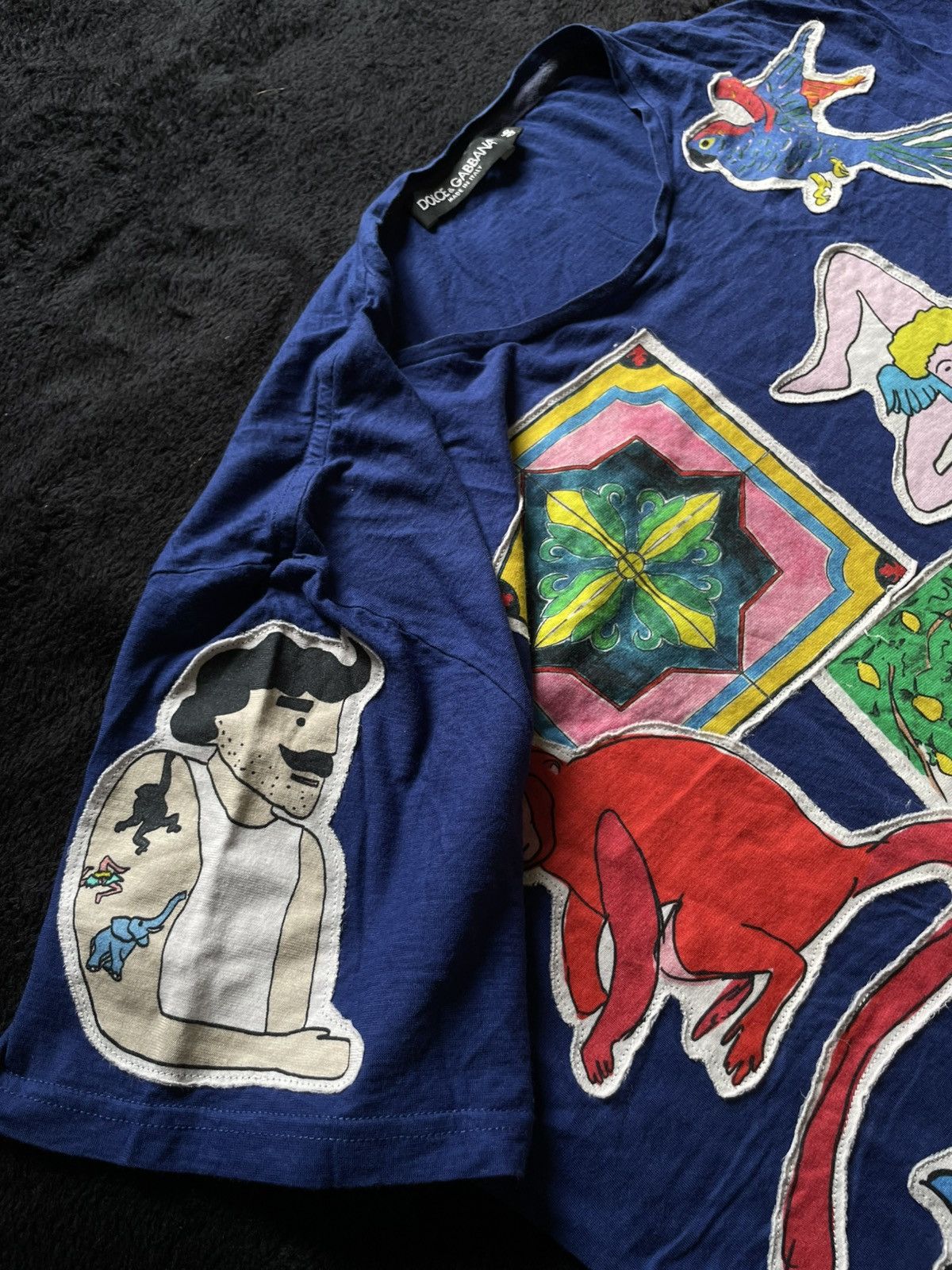 Dolce & Gabbana Dolce & Gabbana T-shirt Vintage Cotton Size M Size US M / EU 48-50 / 2 - 3 Thumbnail