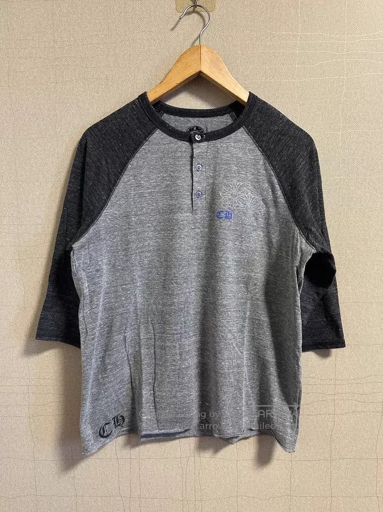 Chrome Hearts CHROME HEARTS Size M Black and gray striped, silver-embosse Size US M / EU 48-50 / 2 - 1 Thumbnail