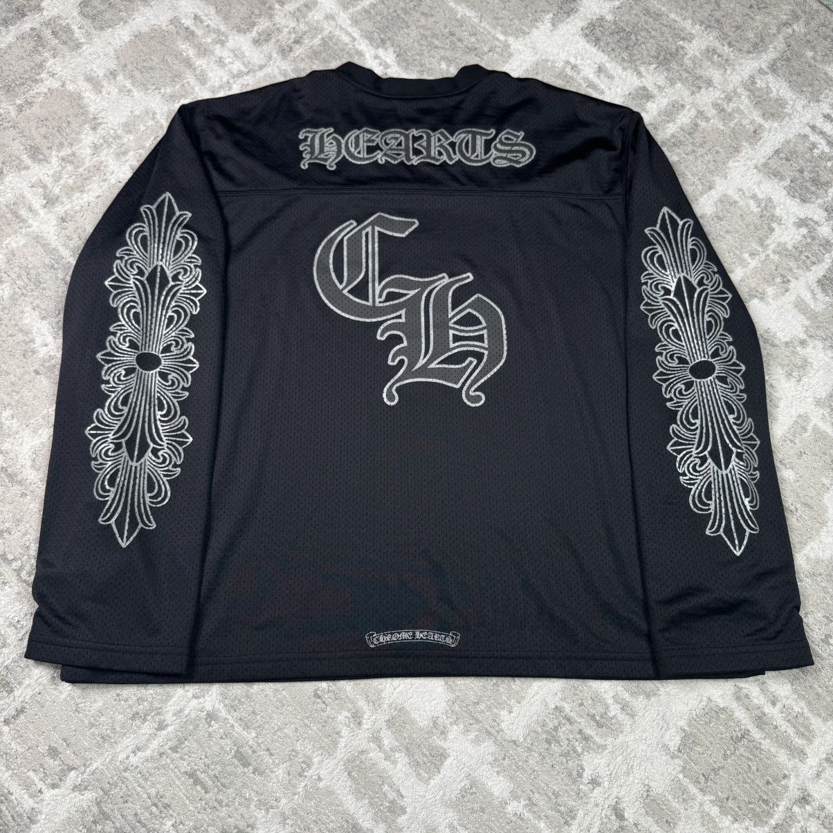 Chrome Hearts Mesh stadium floral long sleeve jersey Size US XXL / EU 58 / 5 - 3 Thumbnail