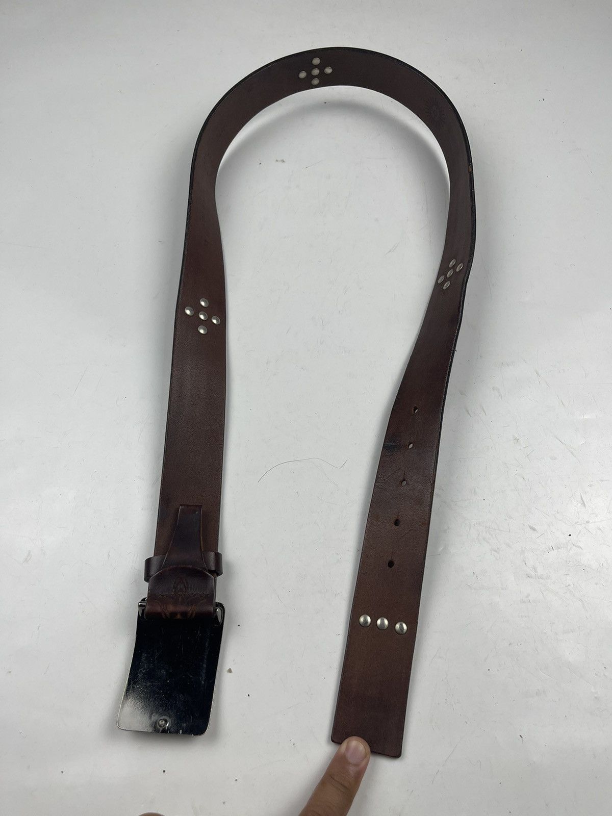 Seditionaries studded leather belt Size 36 - 7 Thumbnail