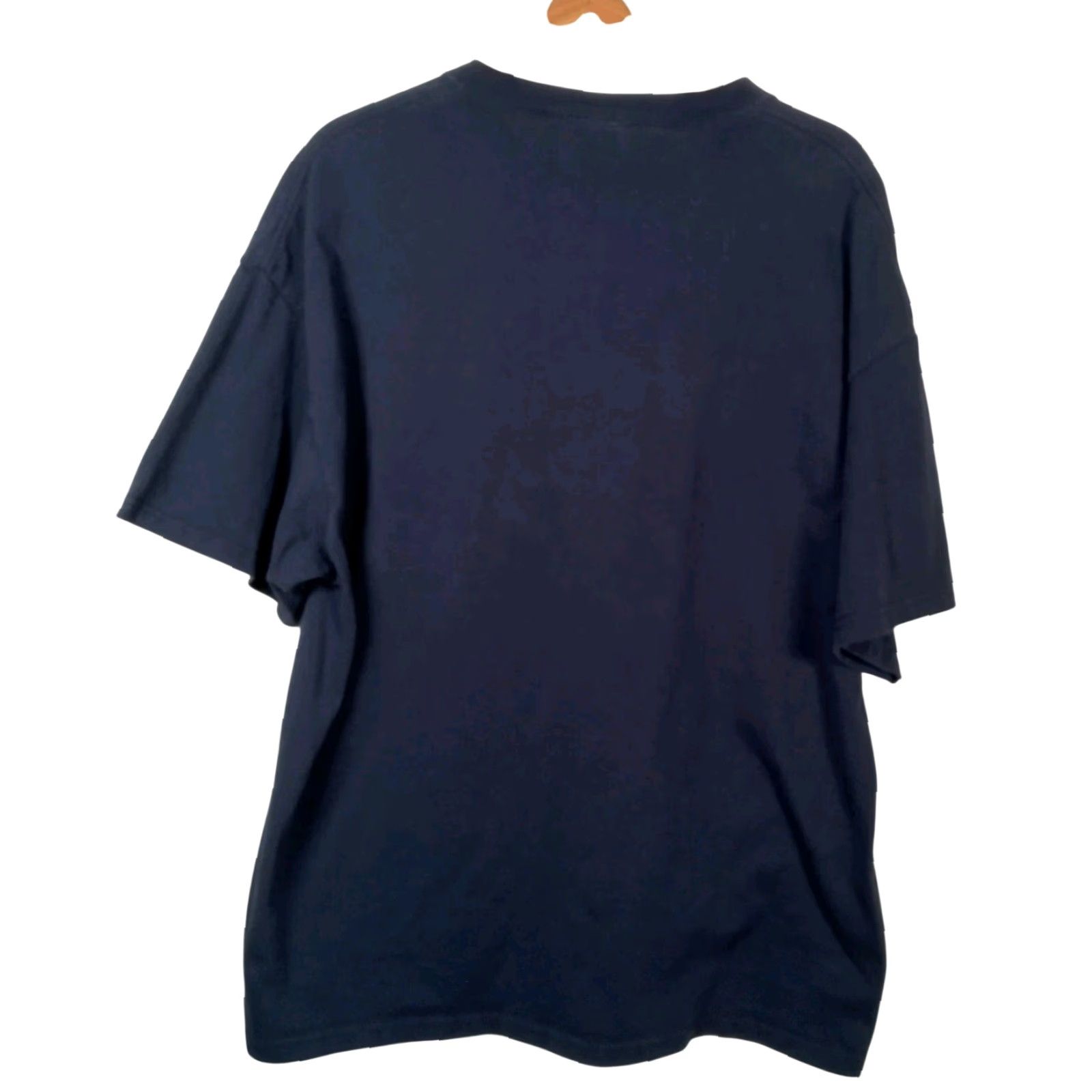 Soffe VINTAGE United States Navy Dad Shirt 2XL Blue Gold USA Military Pride American Patriot Shirt Mens Blue 2XL Navy Dad Military Patriotic Tee Size US XXL / EU 58 / 5 - 3 Thumbnail