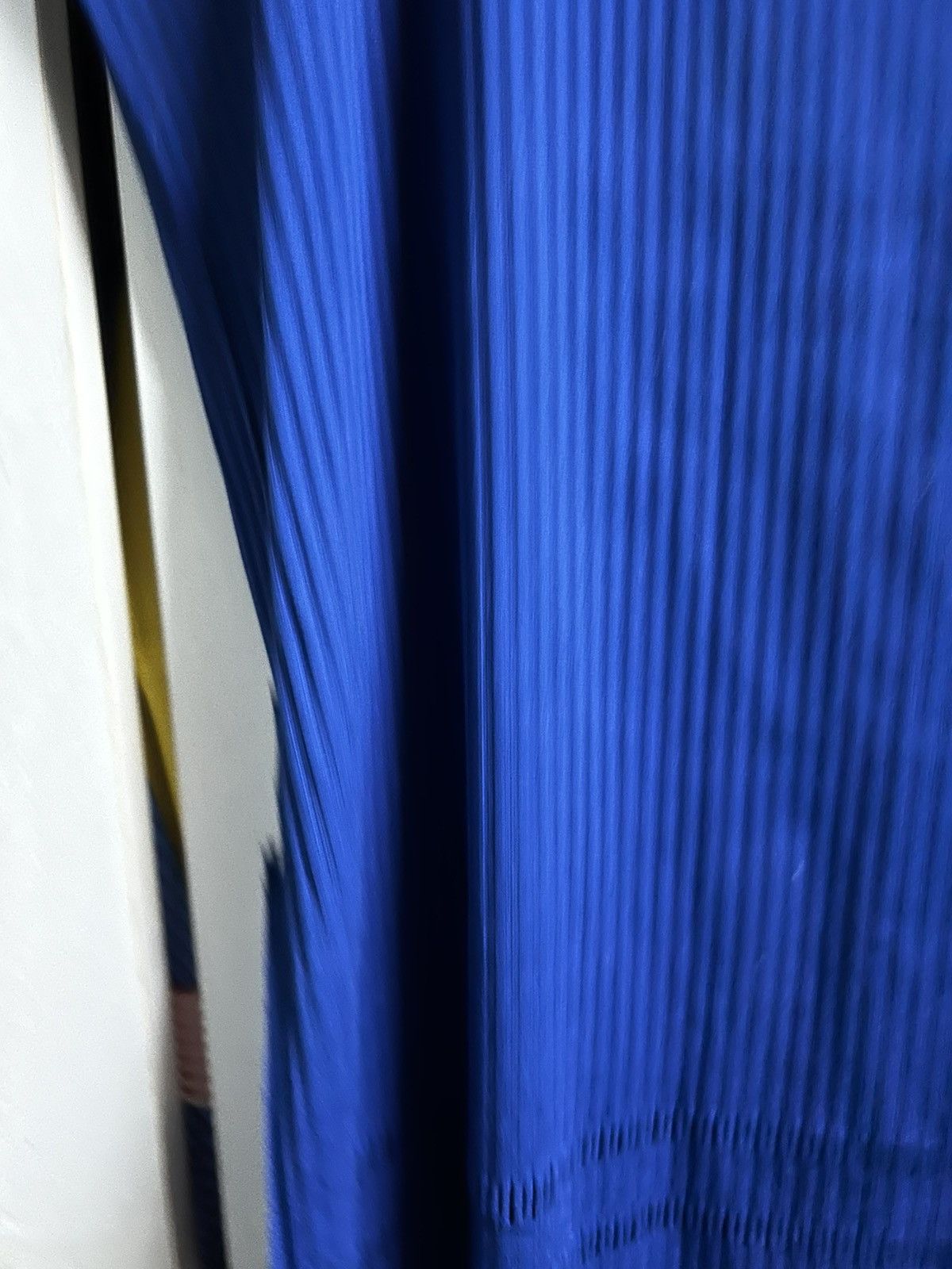 Pleats Please Issey Miyake S/S2020 A-POC Cobalt Blue Sleeveless Top Size M / US 6-8 / IT 42-44 - 15 Thumbnail