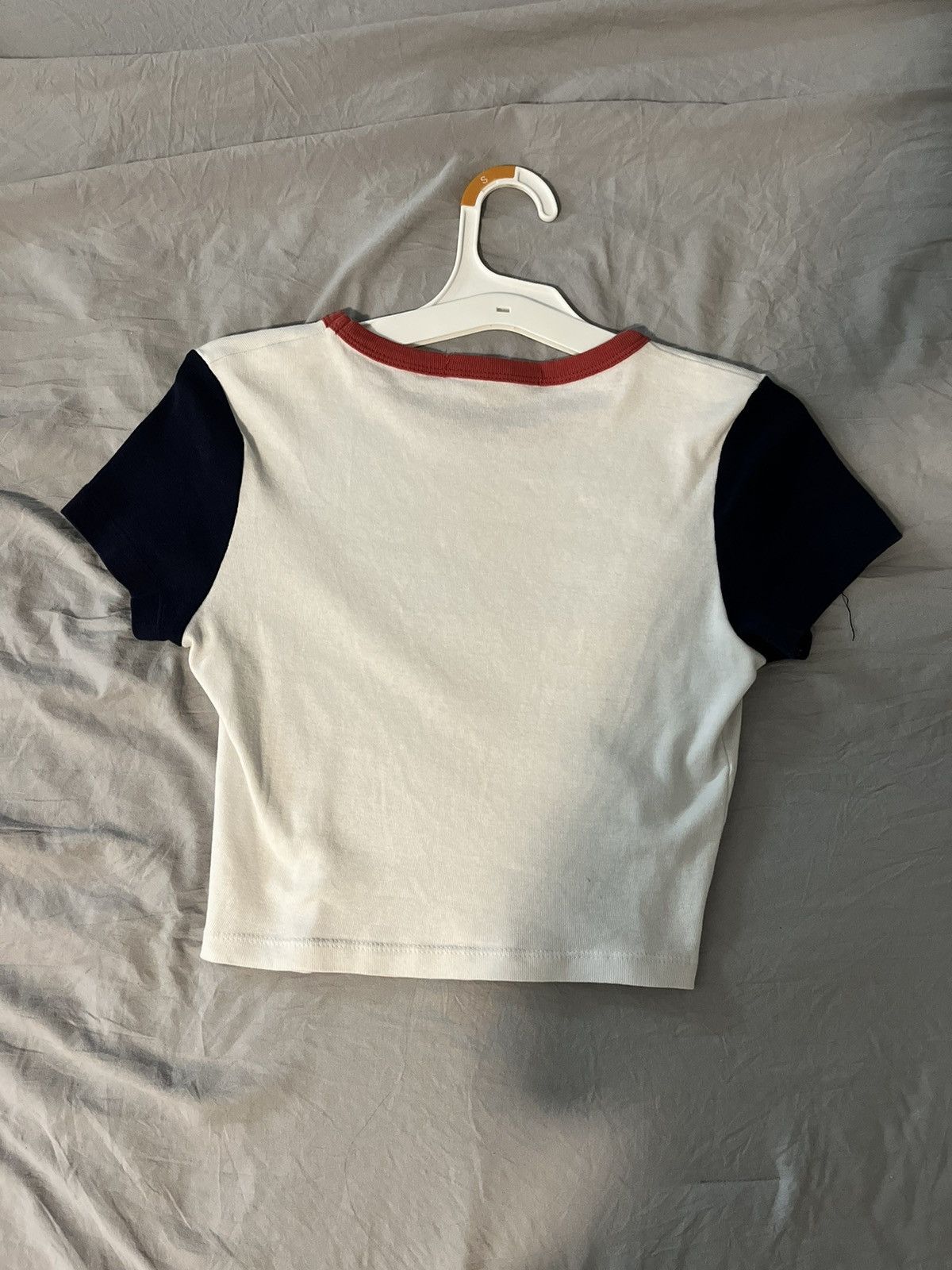 Forever 21 × Vintage crop graphic tee Size S / US 4 / IT 40 - 2 Thumbnail