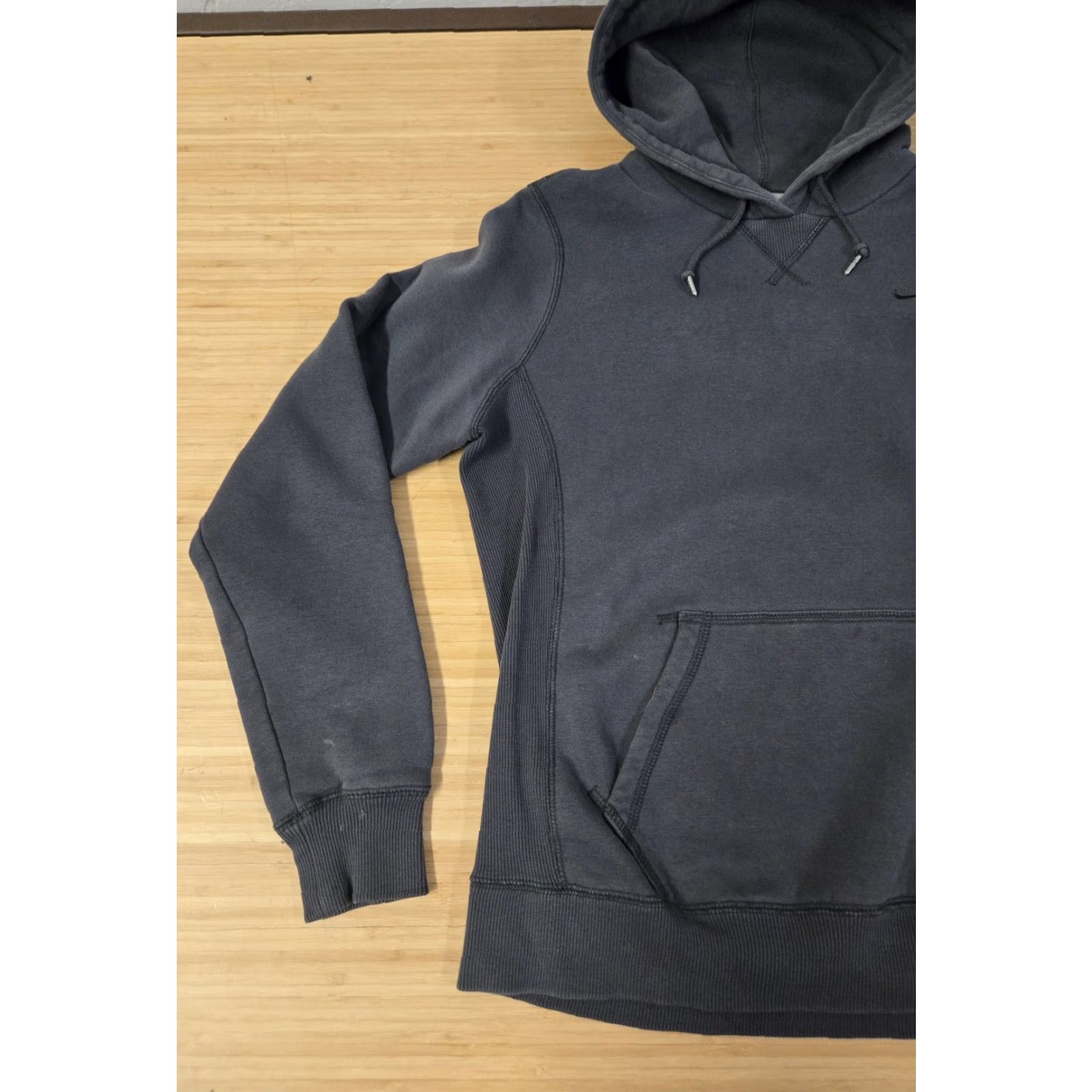 Nike Nike Hoodie Mens Large Gray Pullover Swoosh Logo Casual Athletic Dept Size US L / EU 52-54 / 3 - 4 Thumbnail