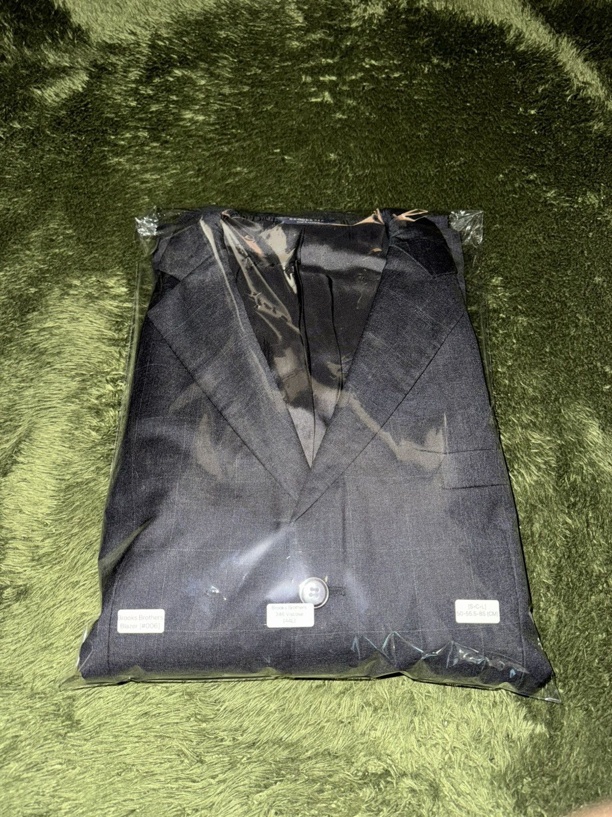 Brooks Brothers [44L] Brooks Brothers 346 USA Viscose Three-Button Blazer Size 44L - 11 Thumbnail