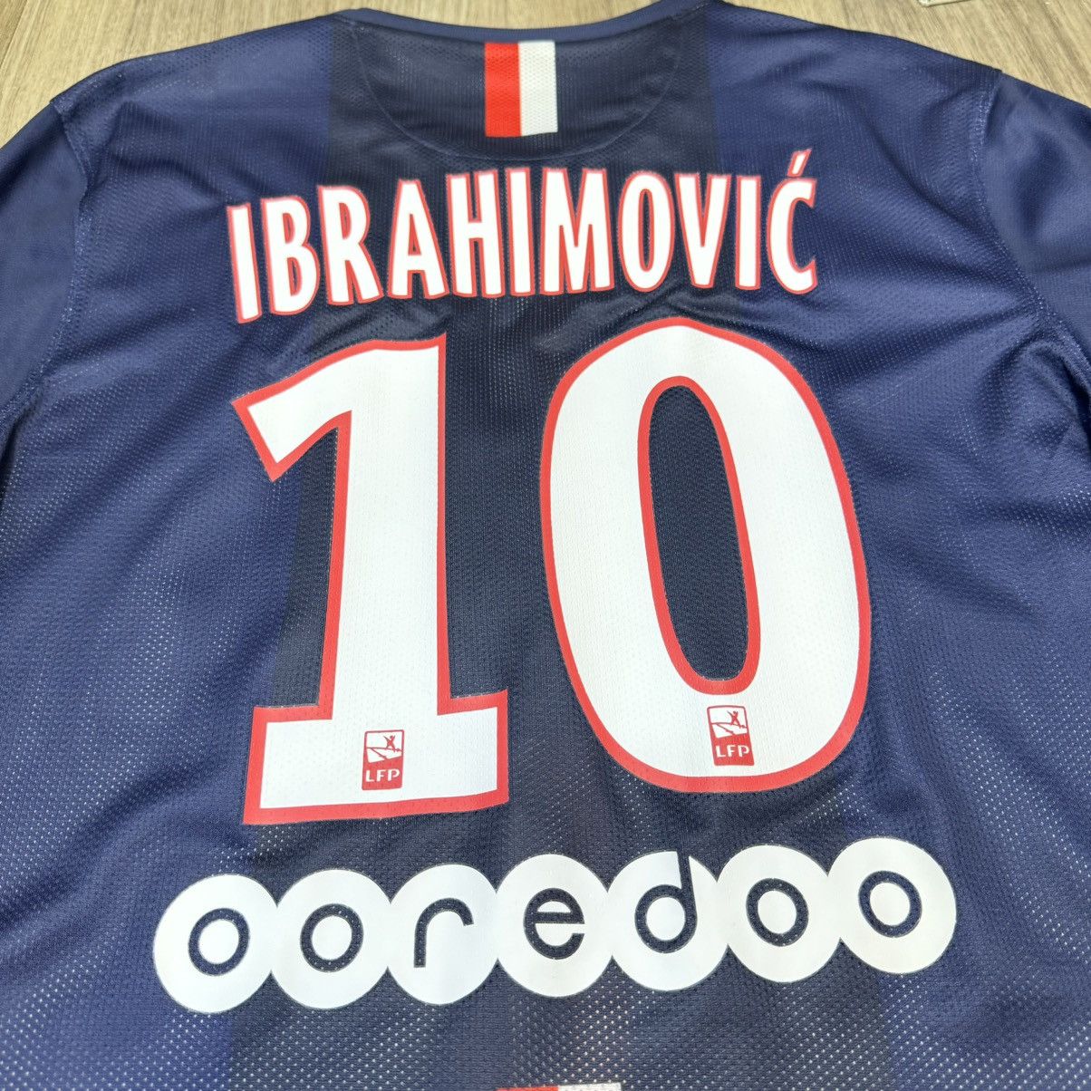 Nike × Sports Specialties PSG 14/15 player issue home shirt #10 Ibrahimovic(Bnwt) Size US L / EU 52-54 / 3 - 4 Thumbnail