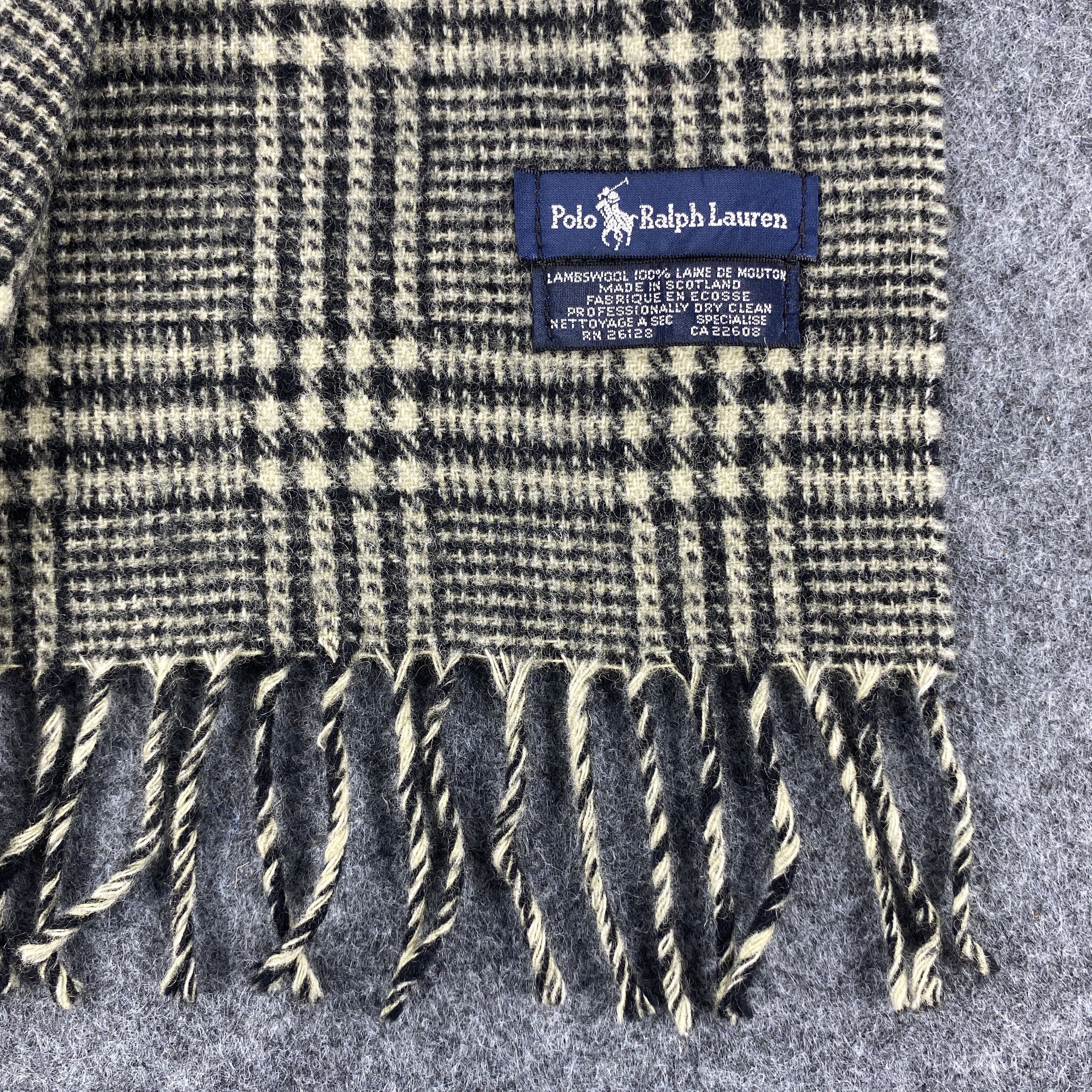 Polo Ralph Lauren × Vintage Polo Ralph Lauren Scarf # Muffler # Neckwear # D467 Size ONE SIZE - 2 Thumbnail