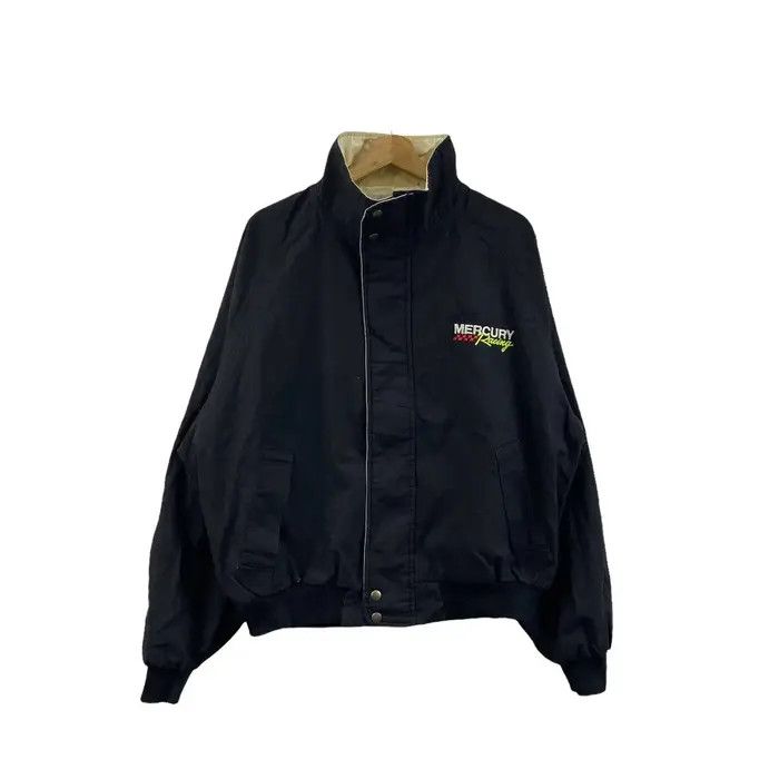 Vintage Vtg 90’ MERCURY RACING Team Made In USA Jacket Motorsport Size US XL / EU 56 / 4 - 2 Thumbnail