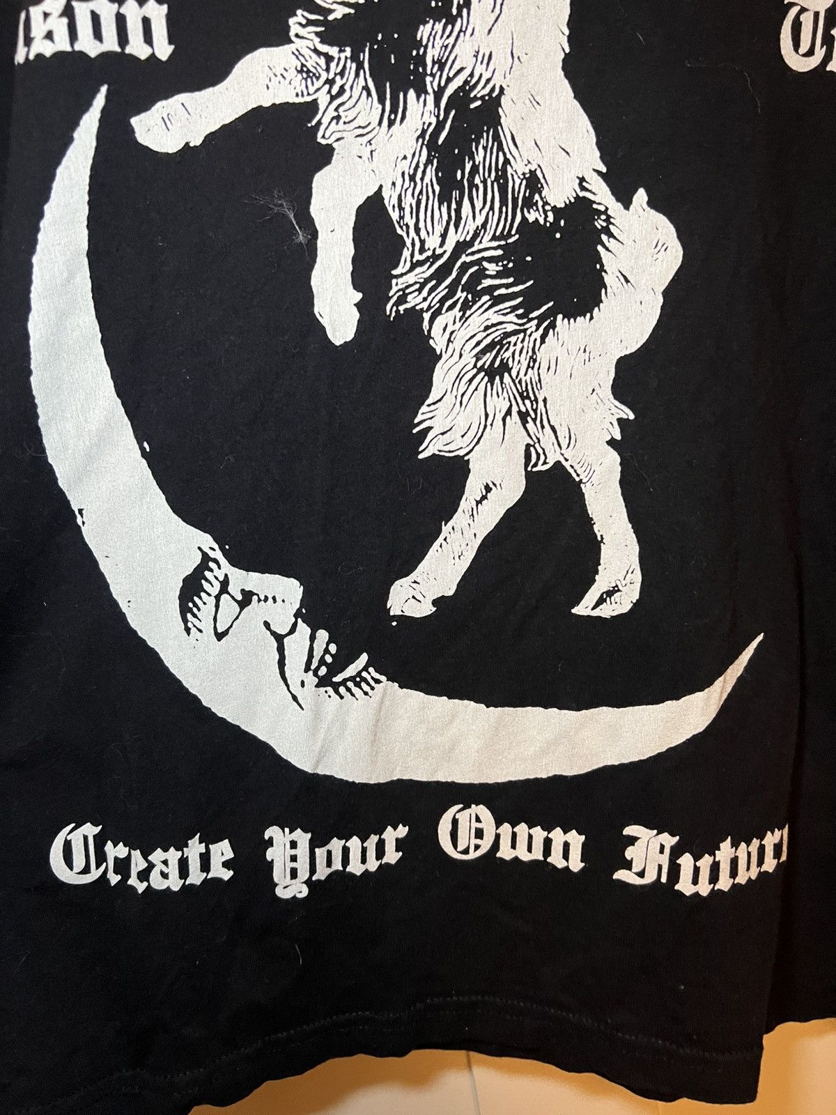 Vintage Vintage Black Craft cult goat moon aop longsleeve shirt Size US XL / EU 56 / 4 - 7 Thumbnail
