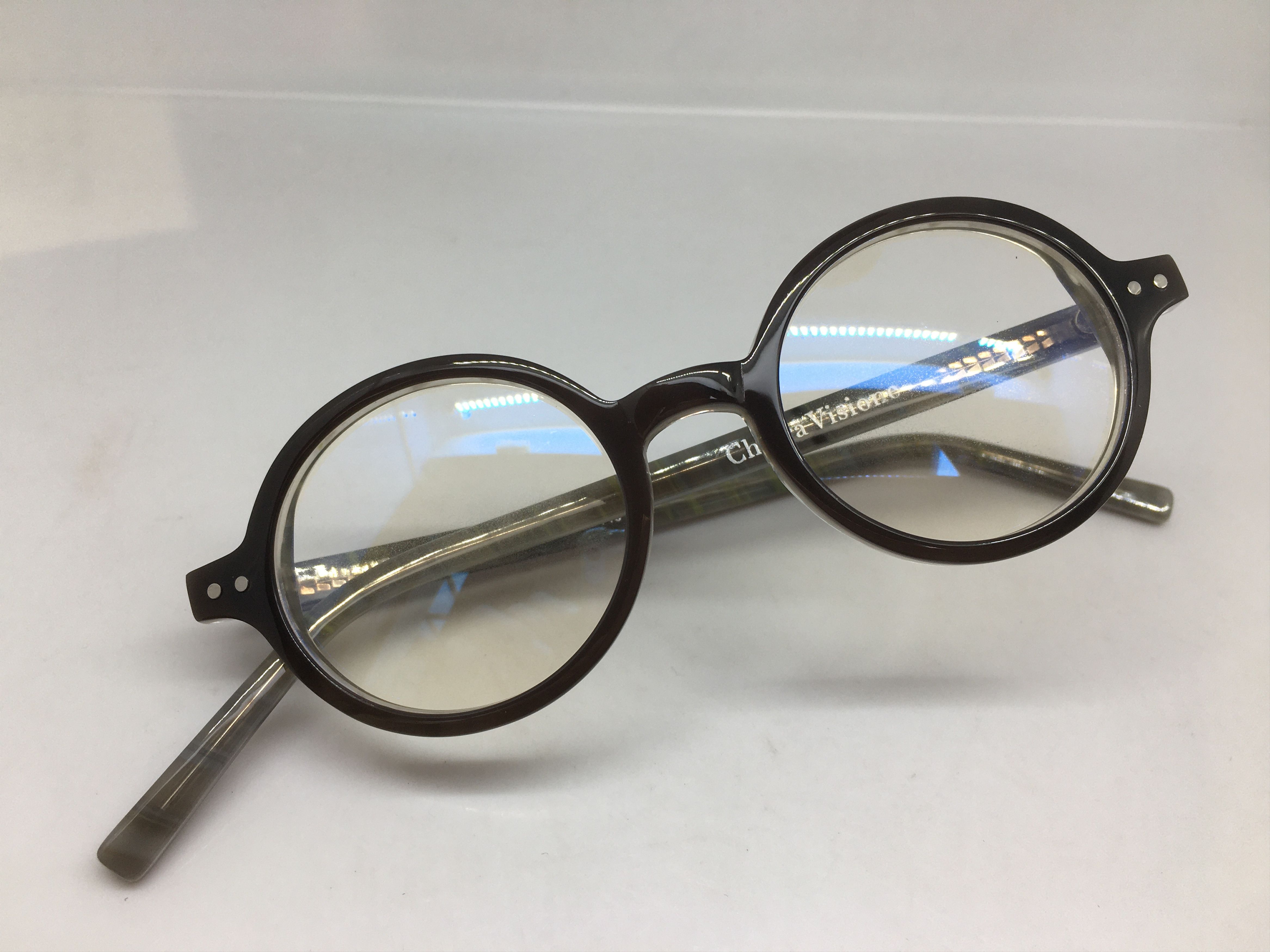 Other Handmade ChiaraVisione Round Eyeglasses Frame Ivy League Size ONE SIZE - 5 Thumbnail