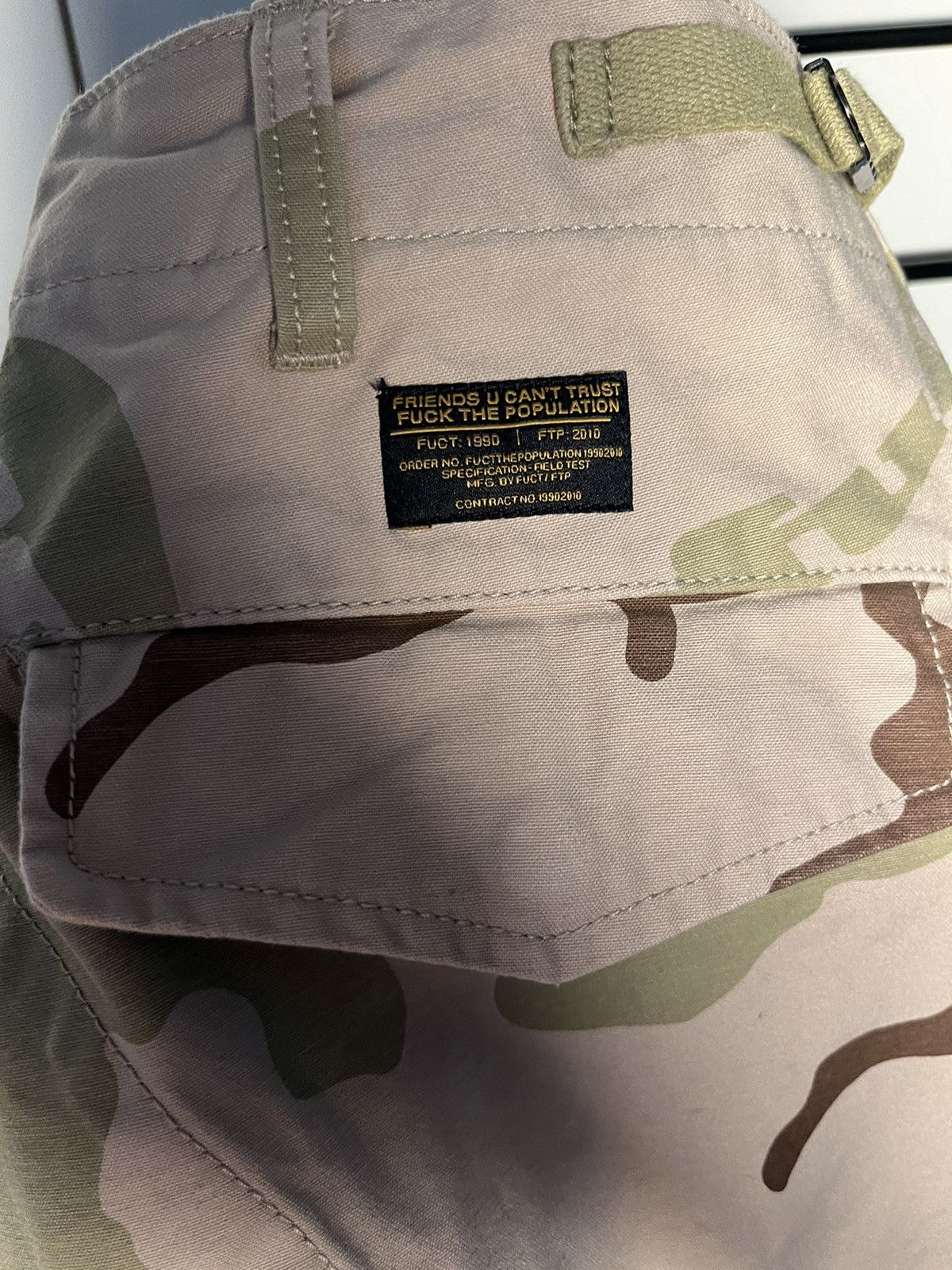 FTP x FUCT M51 Cargo Pants - Large