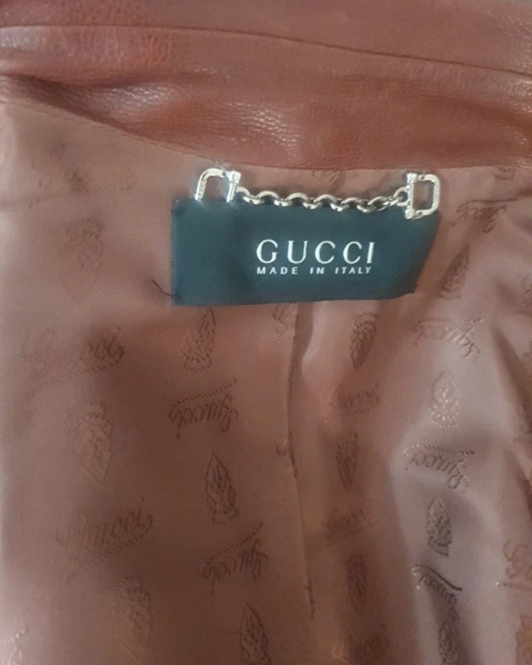 Gucci S/S 2008 LEATHER JACKET BY FRIDA GIANNINI Size S / US 4 / IT 40 - 9 Thumbnail