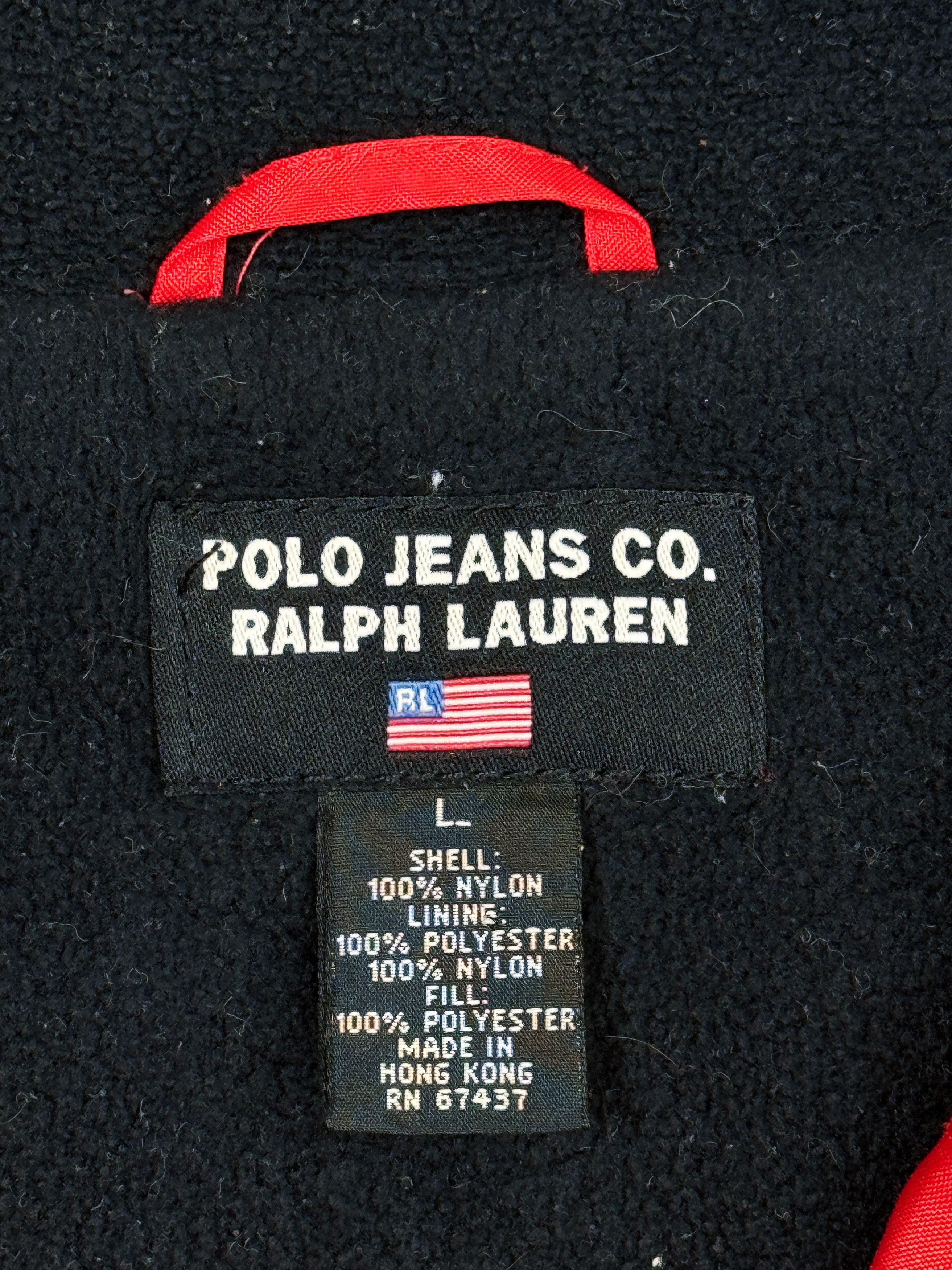 Polo Ralph Lauren × Vintage Vintage Polo Jeans Company Ralph Lauren Nylon Jacket Size US M / EU 48-50 / 2 - 6 Thumbnail