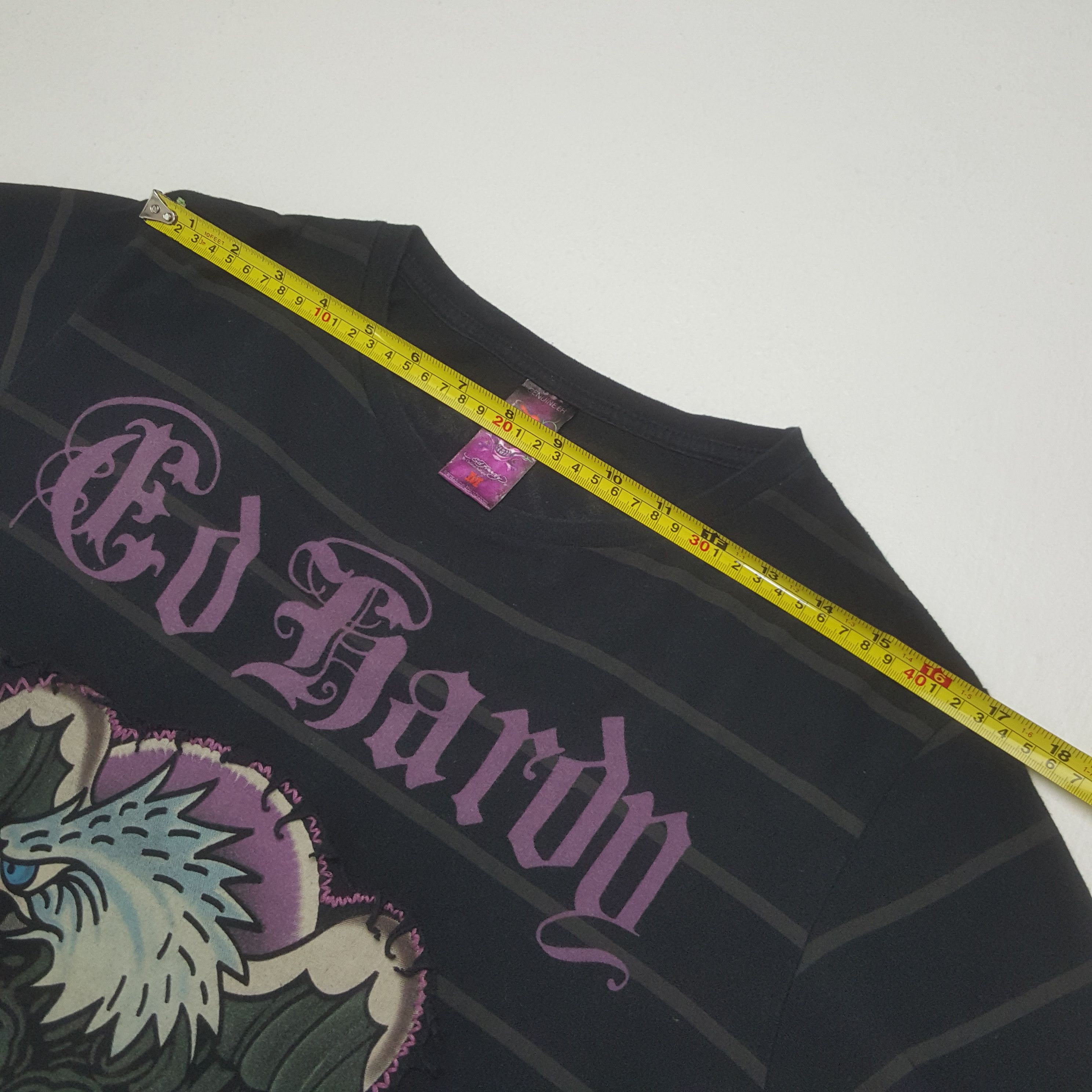Ed Hardy Vintage Ed Hardy Peace Love & Tattoos Tshirt Size US M / EU 48-50 / 2 - 7 Thumbnail