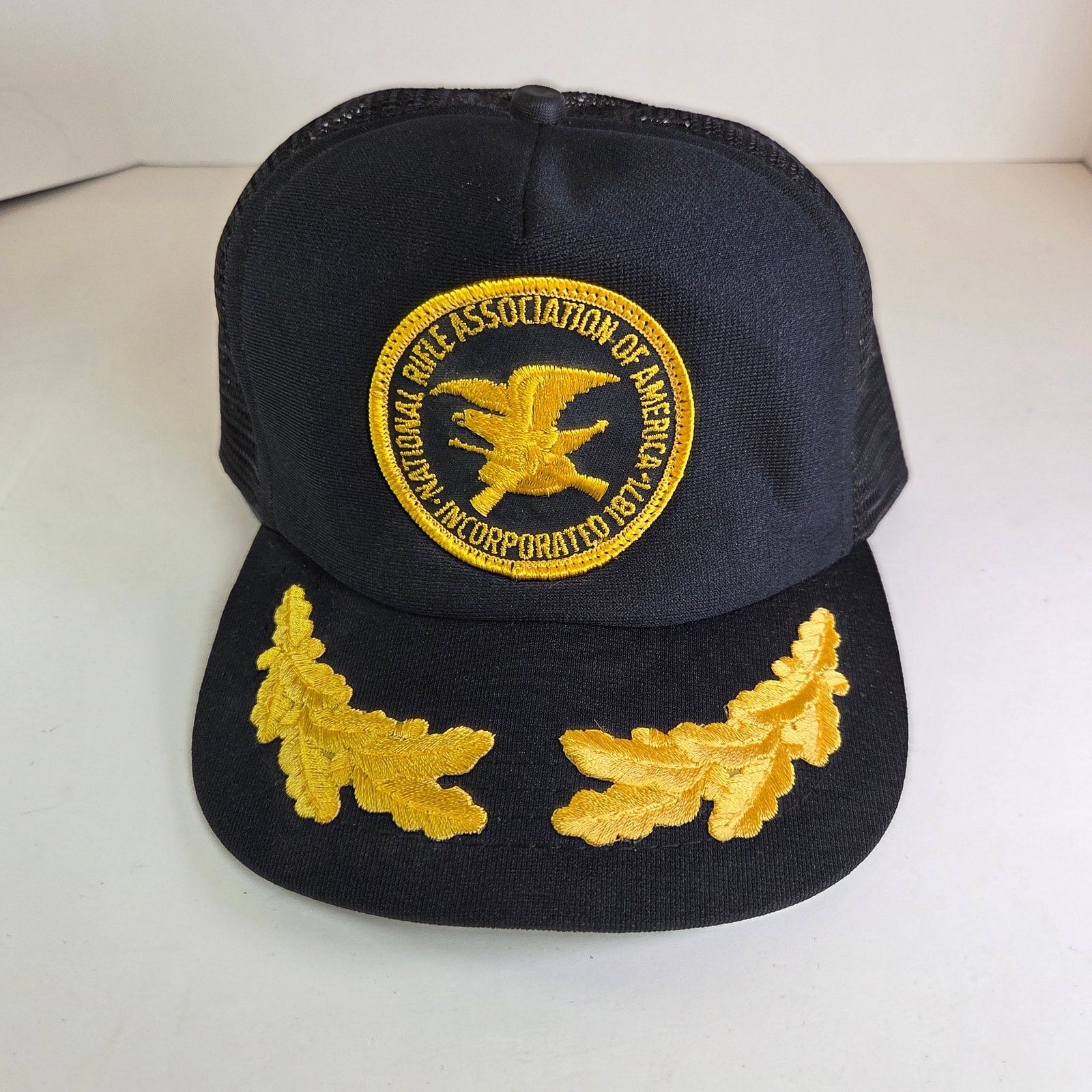 Other Vintage NRA Trucker Snapback USA Gold Leaf Size ONE SIZE - 11 Thumbnail