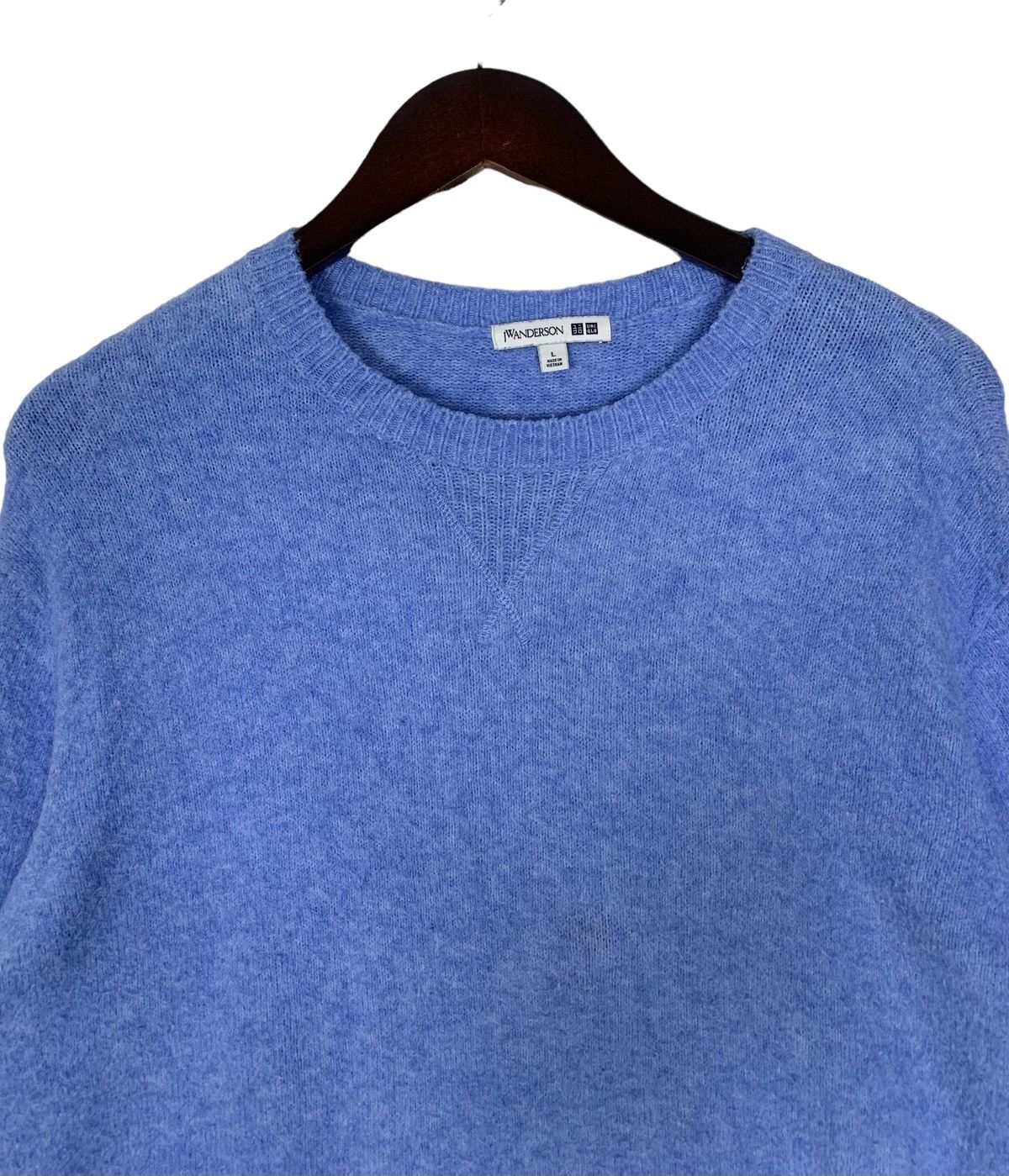 JW Anderson × Japanese Brand × Uniqlo Uniqlo J.W Anderson Japanese Brand Sweatshirt Colour Blue Size L / US 10 / IT 46 - 3 Thumbnail