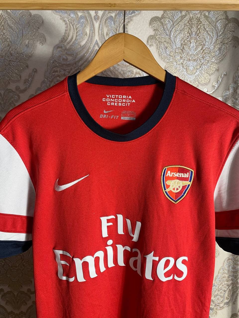 Nike × Vintage VERY RARE NIKE FC ARSENAL LONDON ENGLAND SOCCER JERSEY Y2K Size US M / EU 48-50 / 2 - 2 Thumbnail