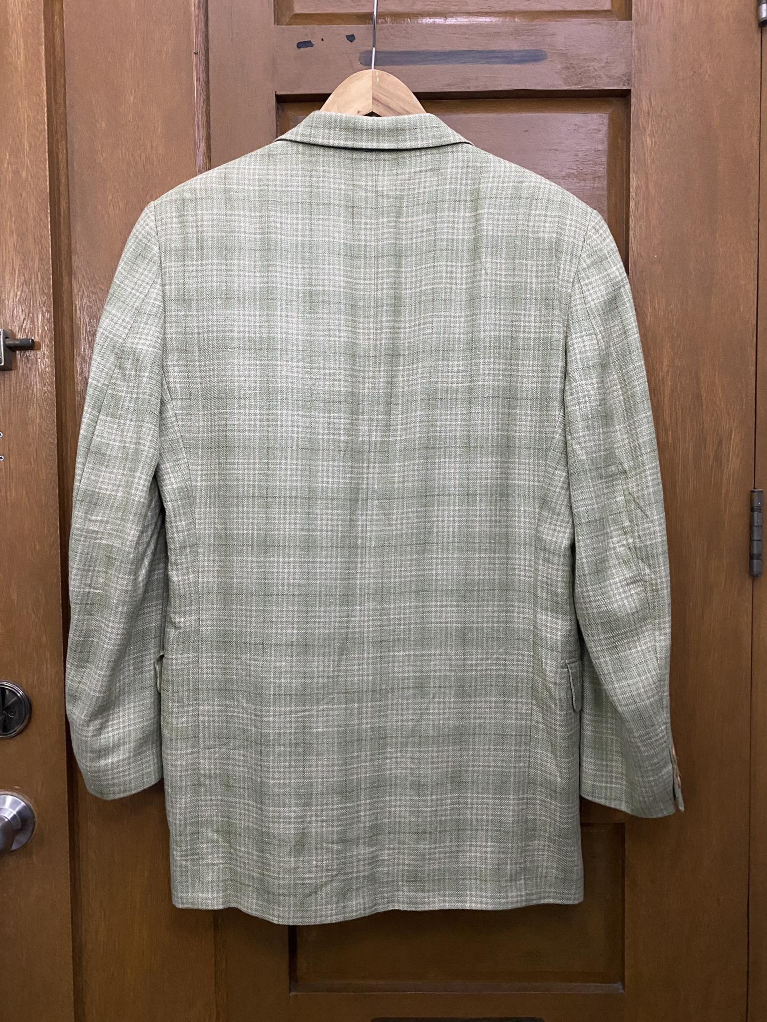 Givenchy Givenchy Classic Fit Plaid Suit Wool Blazer Size US L / EU 52-54 / 3 - 10 Thumbnail