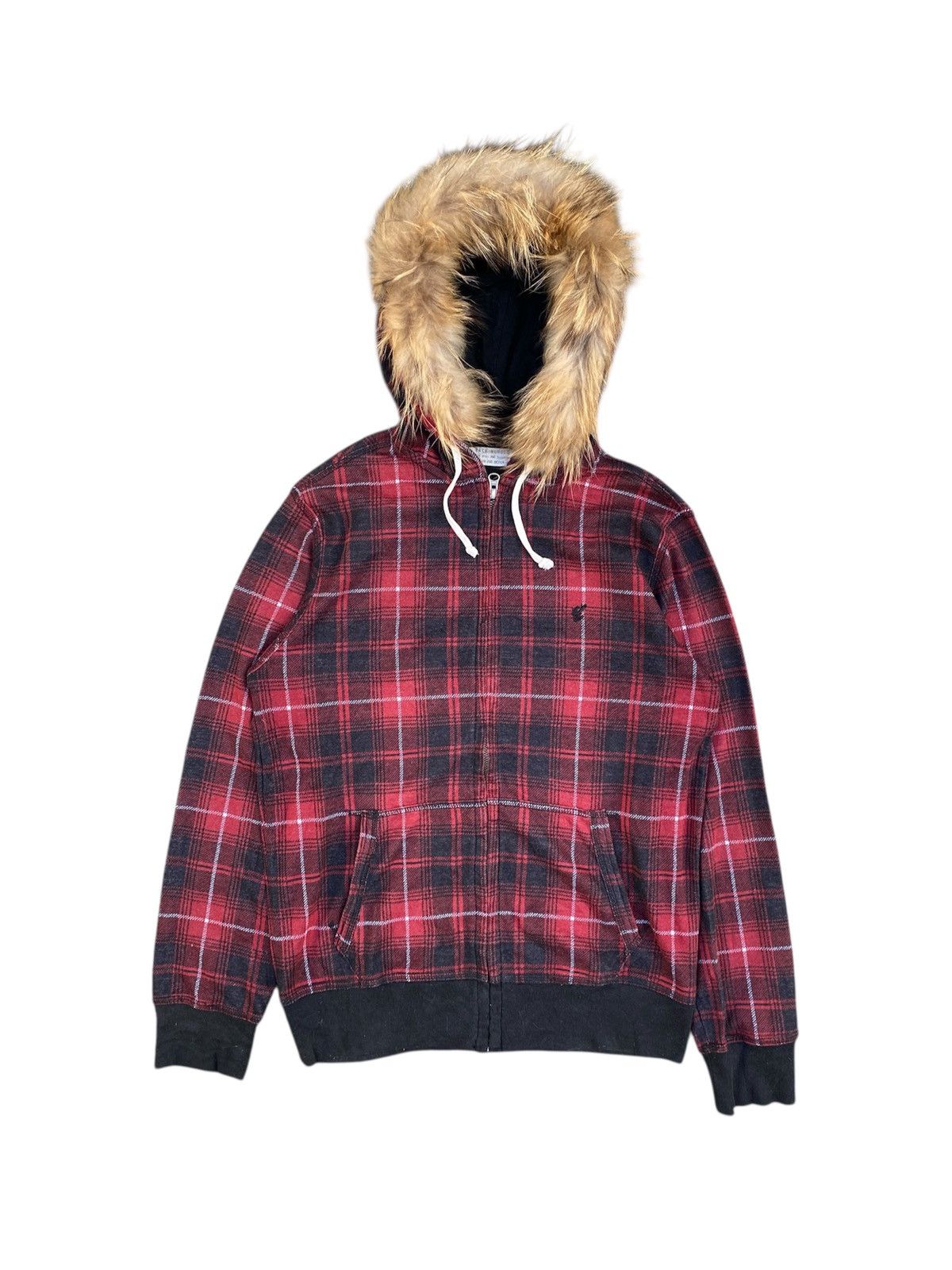 If Six Was Nine × KMRii × Yasuyuki Ishii Faux Fur Back Number Hoodie Diesel Ifsix Lgb Styled Size US L / EU 52-54 / 3 - 1 Thumbnail