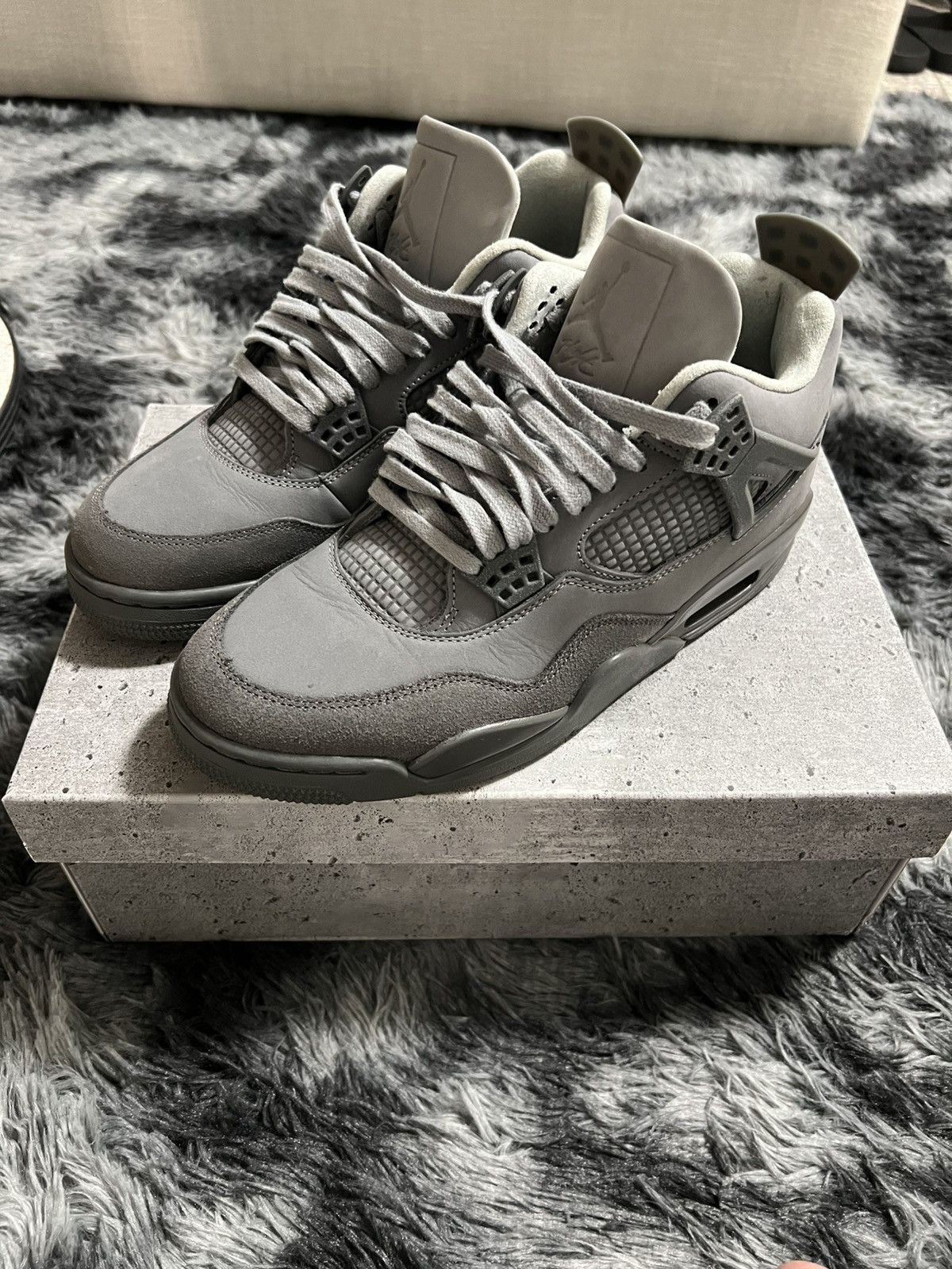 Jordan Brand Wet Cemet Paris Jordan 4 Size US 9.5 / EU 42-43 - 1 Thumbnail