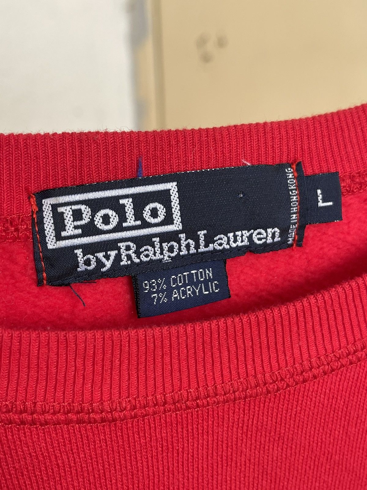 Polo Ralph Lauren Vintage Polo Bear Ski Ralph Lauren Sweatshirt Size US L / EU 52-54 / 3 - 4 Thumbnail