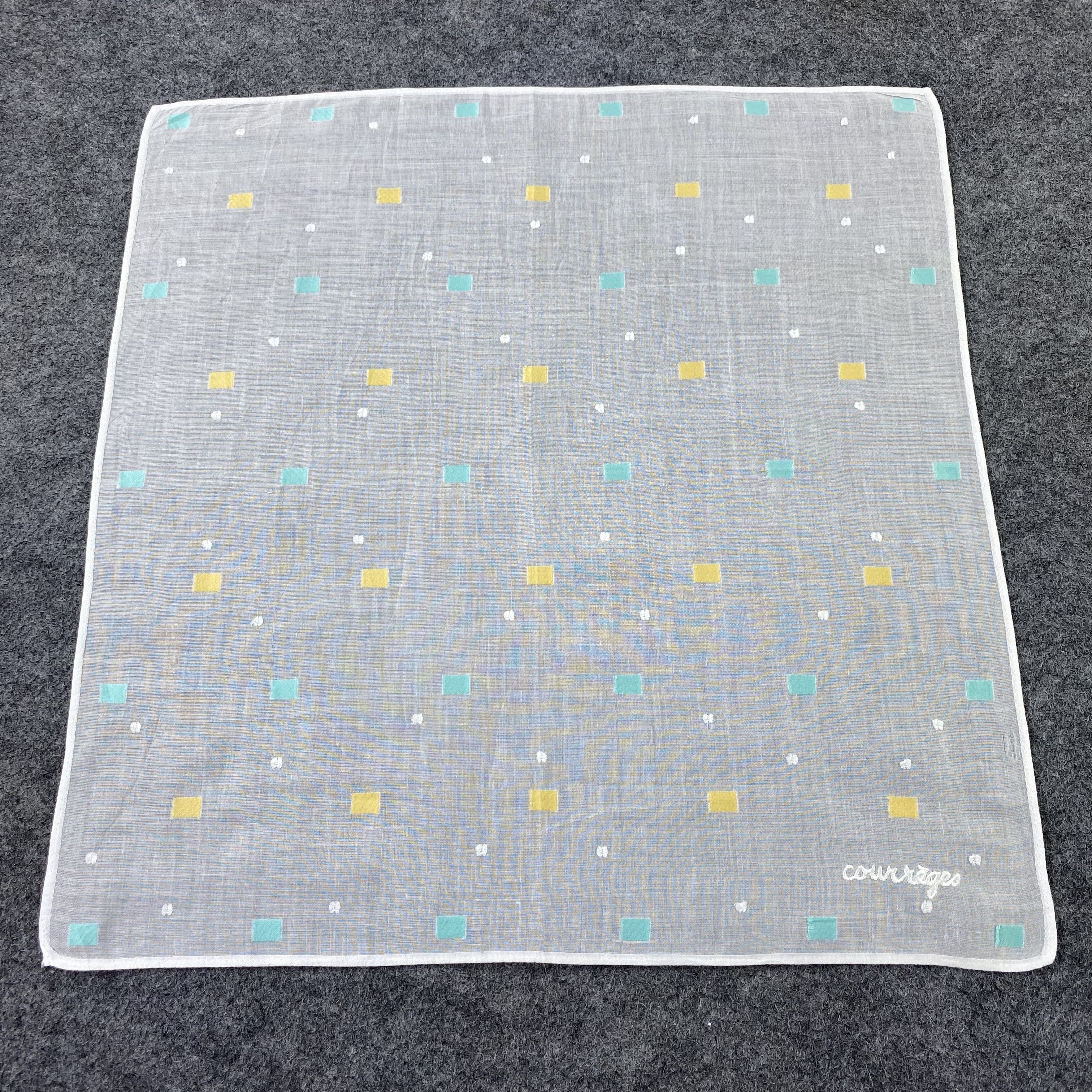 Courreges Courreges Homme Handkerchief / Neckerchief / Bandana-B1307 Size ONE SIZE - 3 Thumbnail