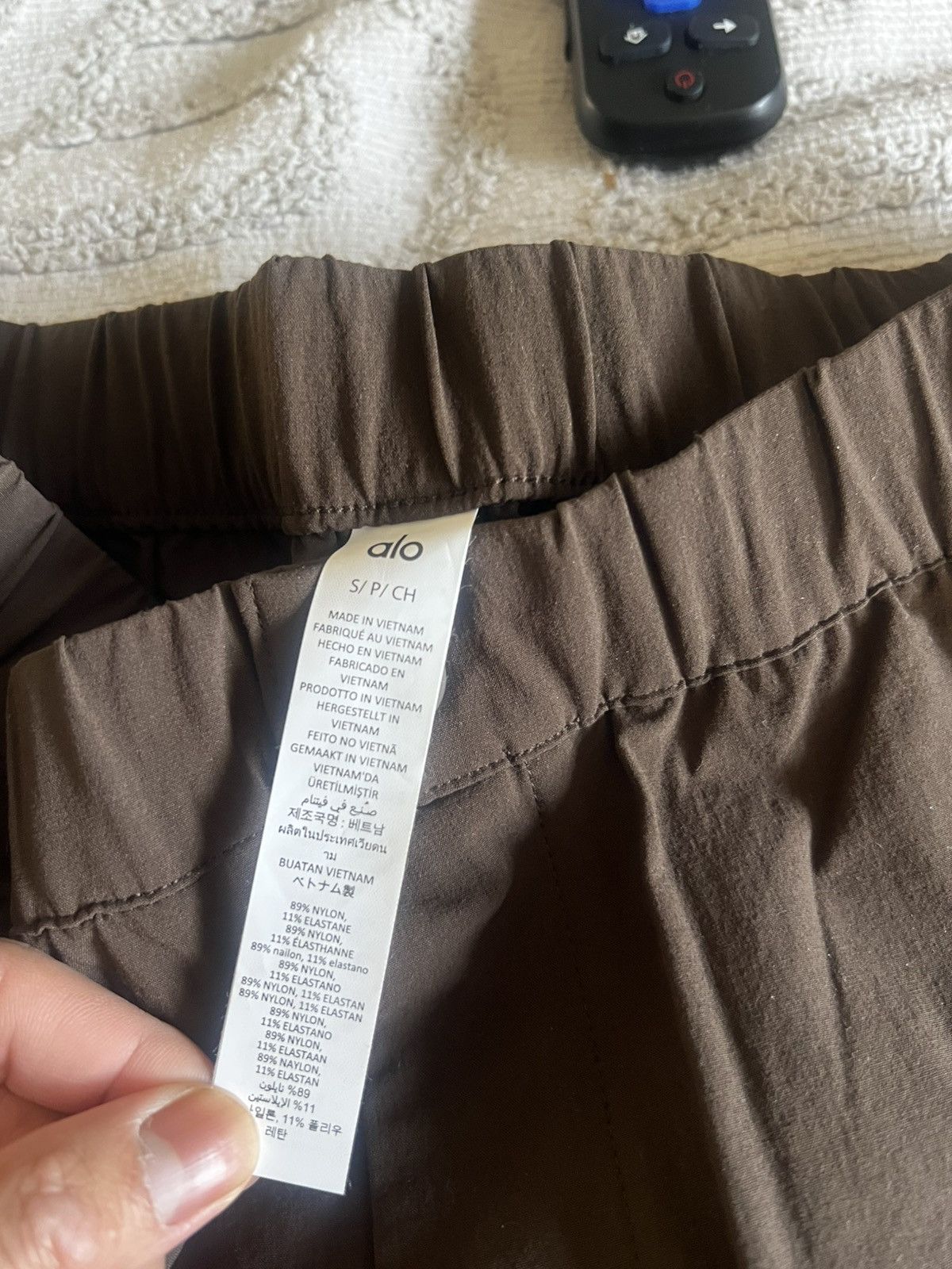 Alo Alo Co-Op Carpenter Track Pant- Espresso Size Small Size US 30 / EU 46 - 5 Thumbnail