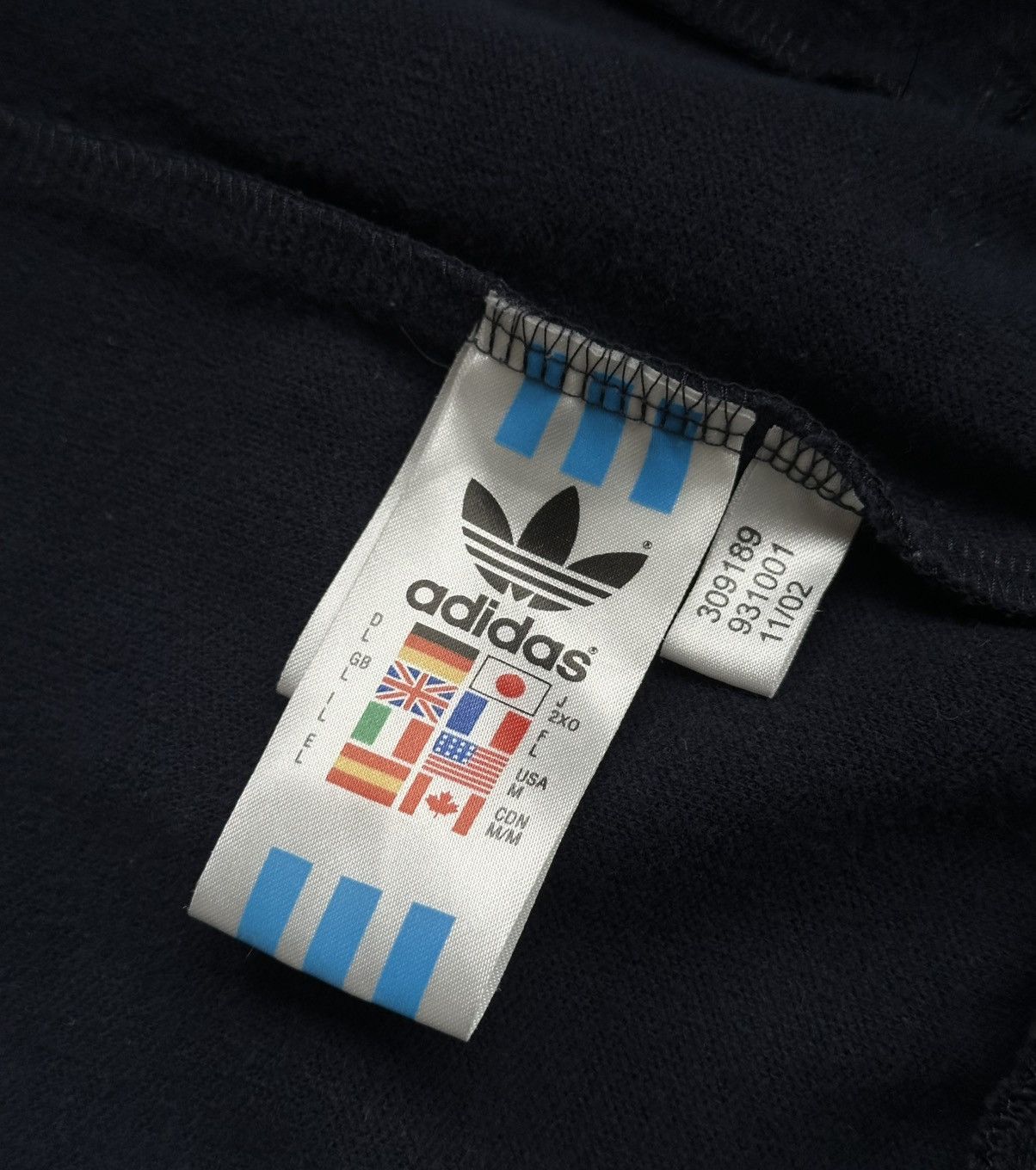 Adidas Adidas Originals Vintage Track Jacket 2000s Navy Size L Rare Size US M / EU 48-50 / 2 - 11 Thumbnail