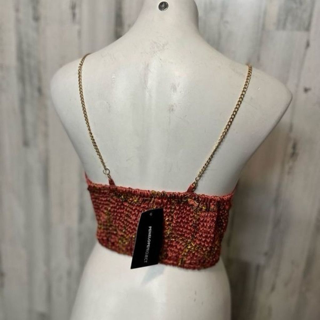 47 Brand Penelope Project Satin Chain Strap Crop Top Small Size S / US 4 / IT 40 - 4 Thumbnail
