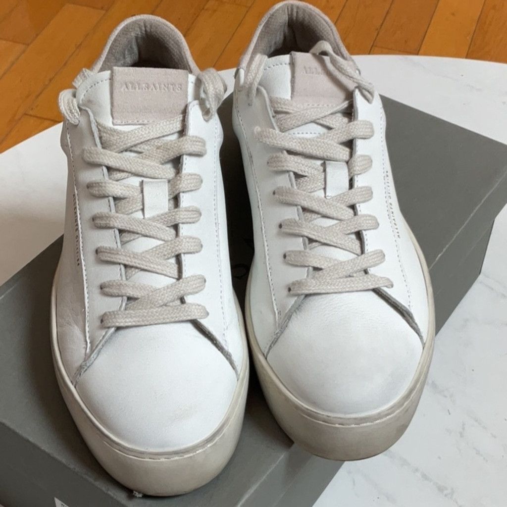 Allsaints All Saints Shana Sneaker in White, EU Size: 40 Size US 10 / IT 40 - 11 Thumbnail