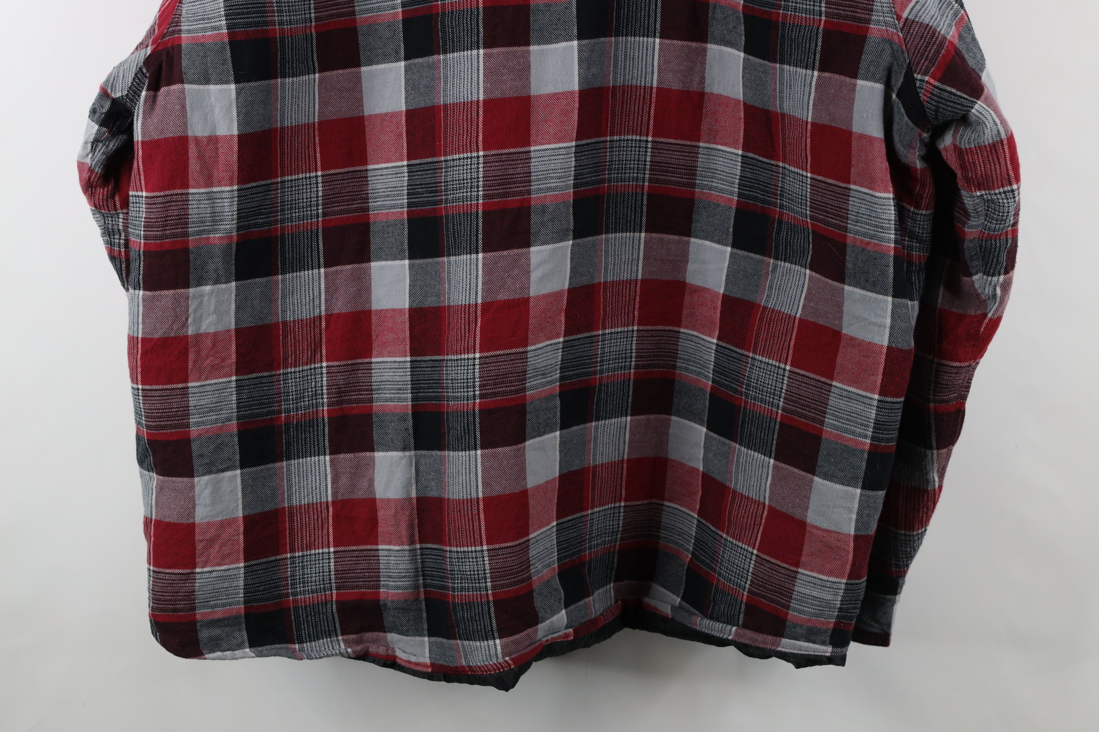 Vintage × Wrangler Vintage Wrangler Hooded Button Shirt Jacket Jac Shirt Size US XXL / EU 58 / 5 - 13 Thumbnail