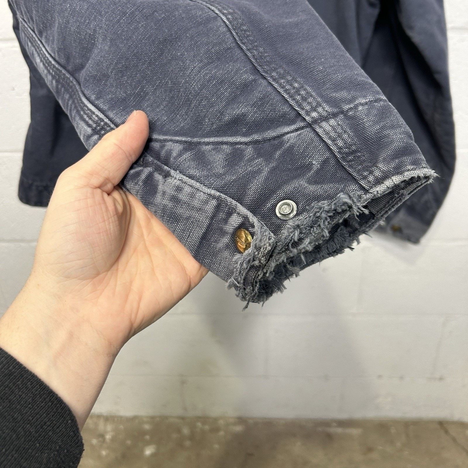 Carhartt Vintage Carhartt Blanket-Lined Detroit Jacket “Petrol” J64 Size US XL / EU 56 / 4 - 11 Thumbnail