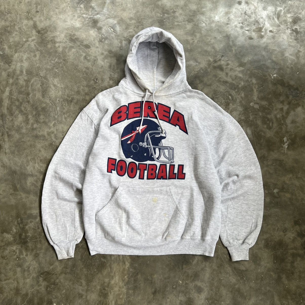 Vintage 1990’s Berea Football Hoodie Size US L / EU 52-54 / 3 - 1 Thumbnail