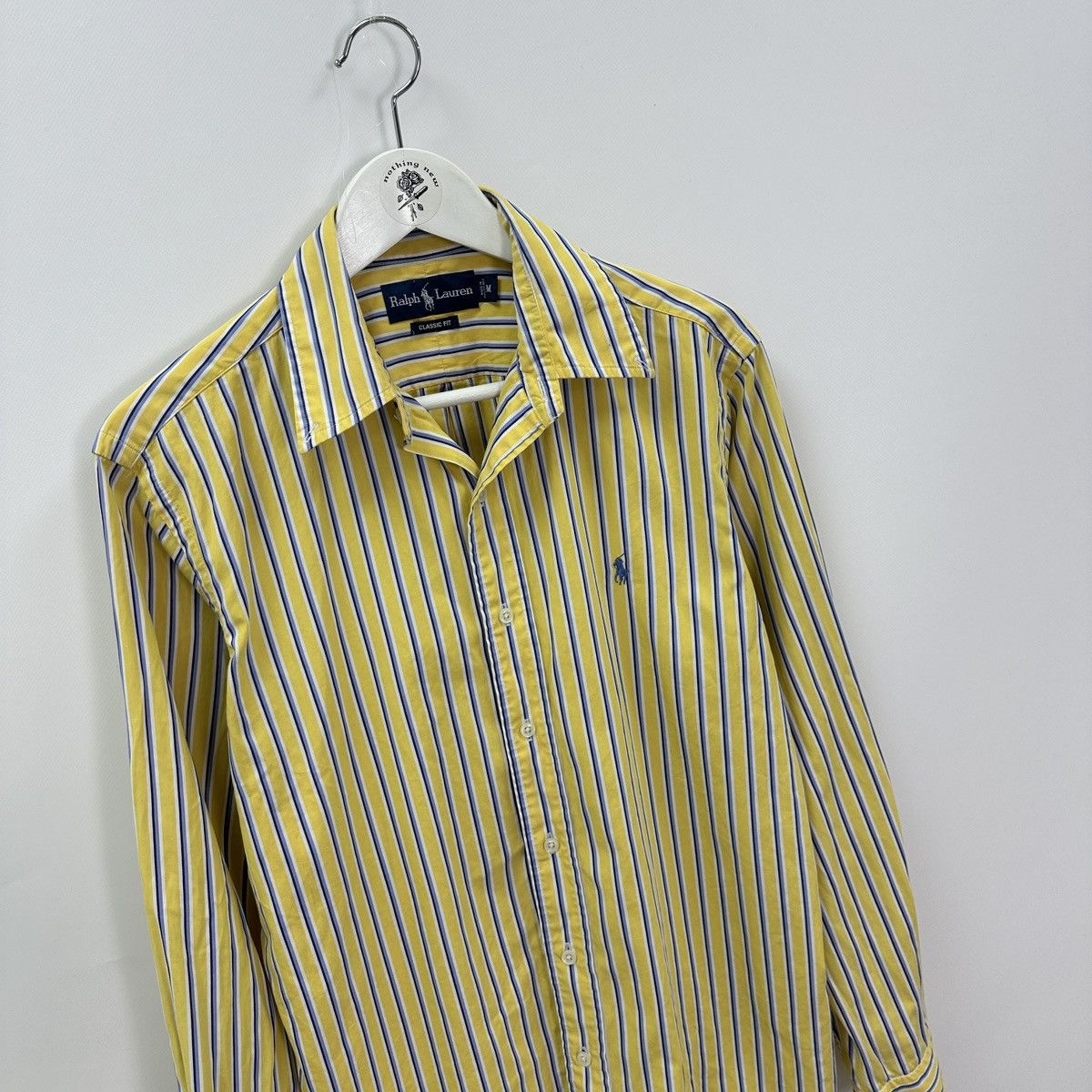 Ralph Lauren Vintage 90s Ralph Lauren Classic fit striped yellow tee y2k Size US M / EU 48-50 / 2 - 3 Thumbnail