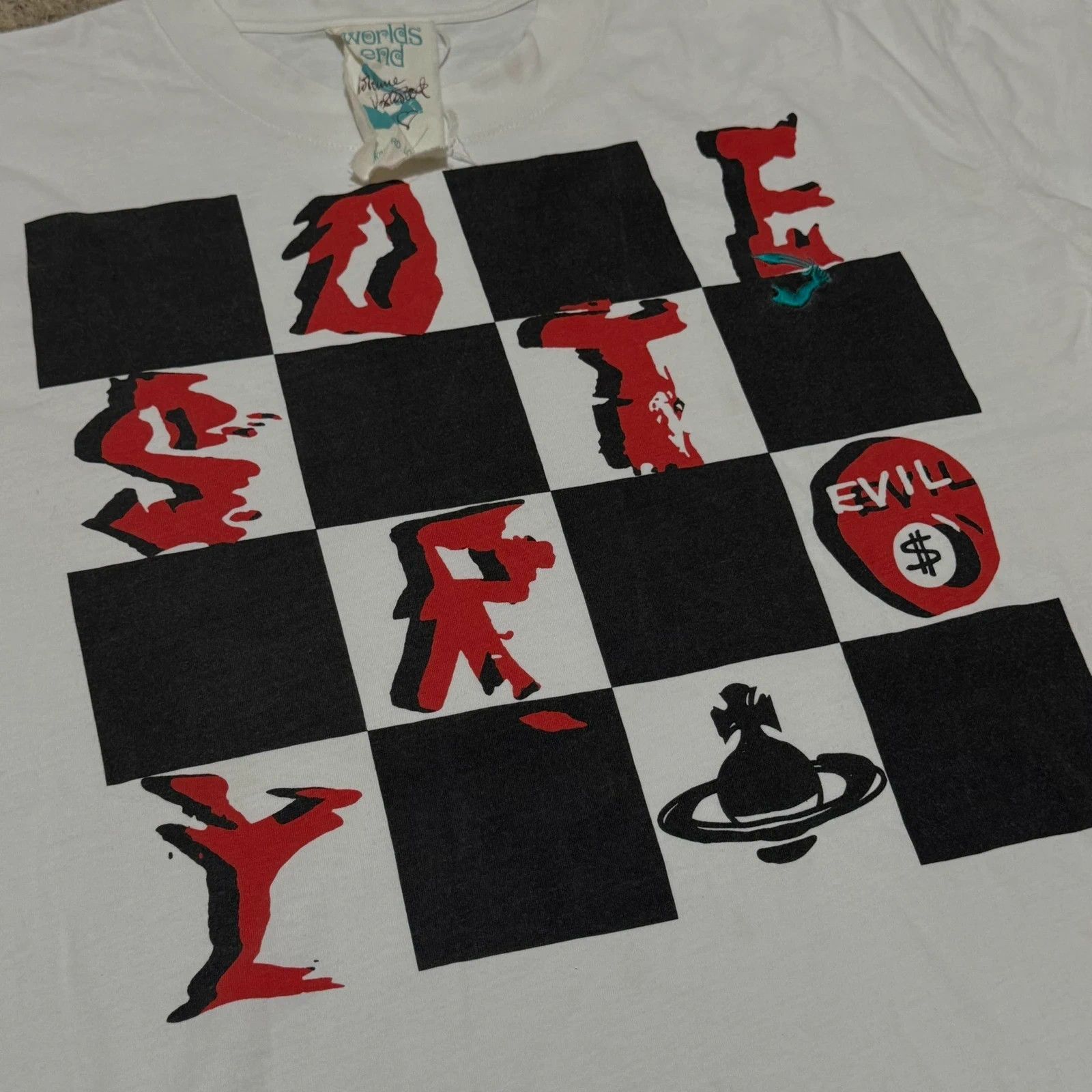 Vivienne Westwood Vintage Vivienne Westwood worlds end „Destroy“ t