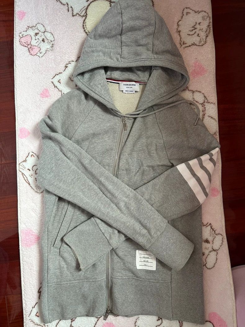 Thom Browne Thom browne Hooded sweatshirt jacket 2503-Nextarrow Size US L / EU 52-54 / 3 - 1 Thumbnail