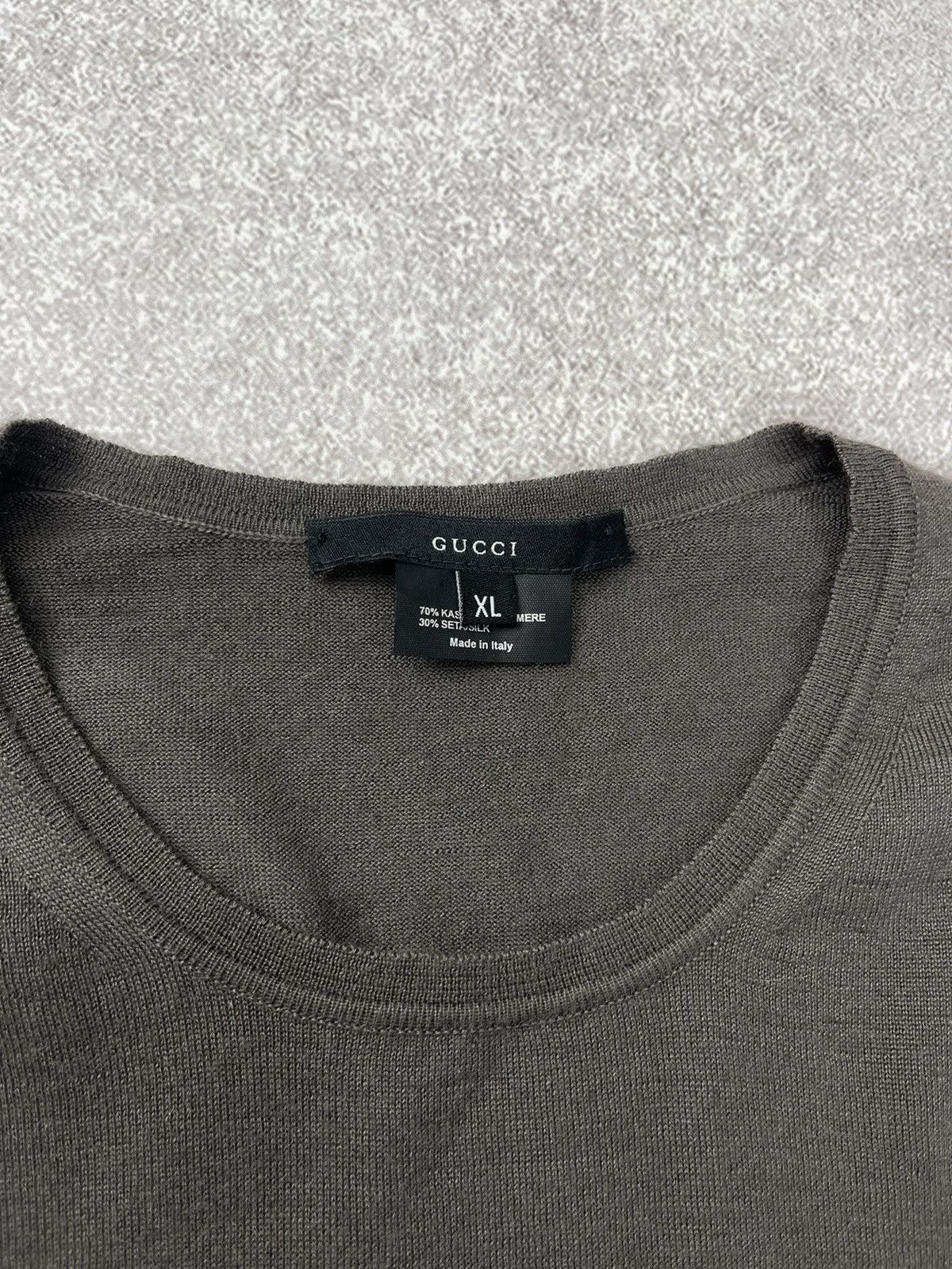 Gucci Gucci Cashmere/Silk Knit Sweater Men’s Size 54 Size US L / EU 52-54 / 3 - 4 Thumbnail