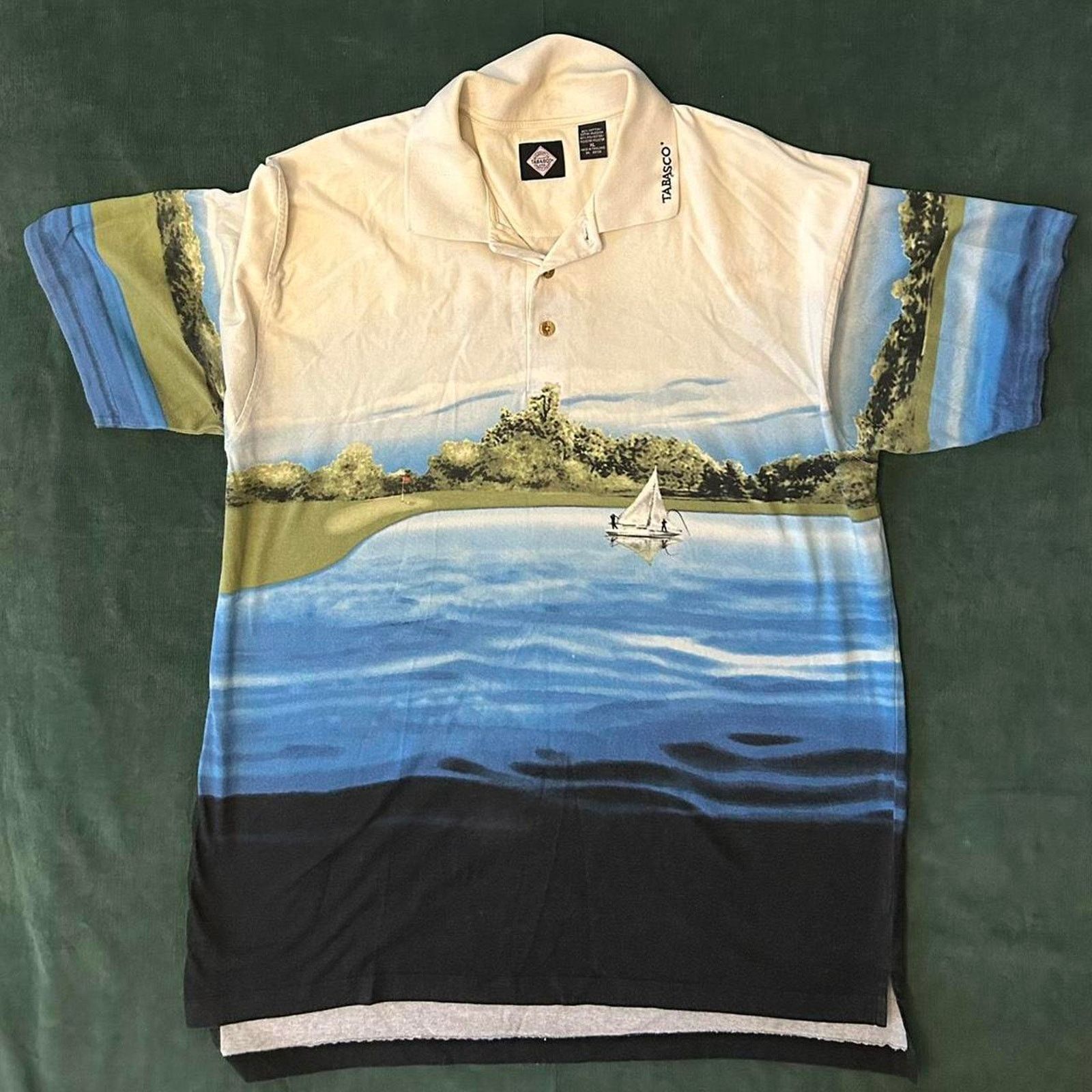 Other Rare vintage tabasco polo Size US L / EU 52-54 / 3 - 1 Thumbnail