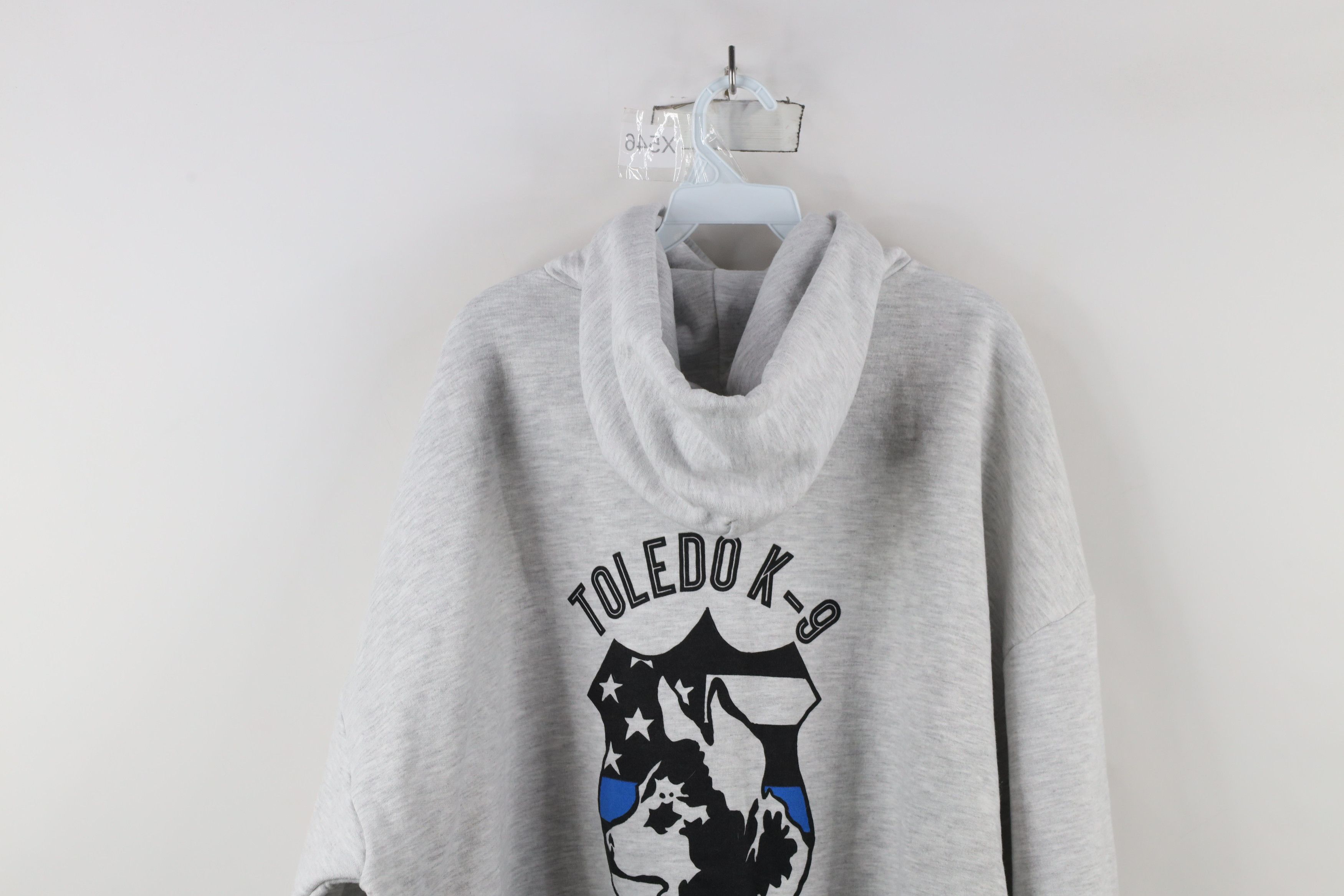 Vintage Vintage 90s Toledo K-9 Association Dog Hoodie Sweatshirt USA Size US XXL / EU 58 / 5 - 12 Thumbnail