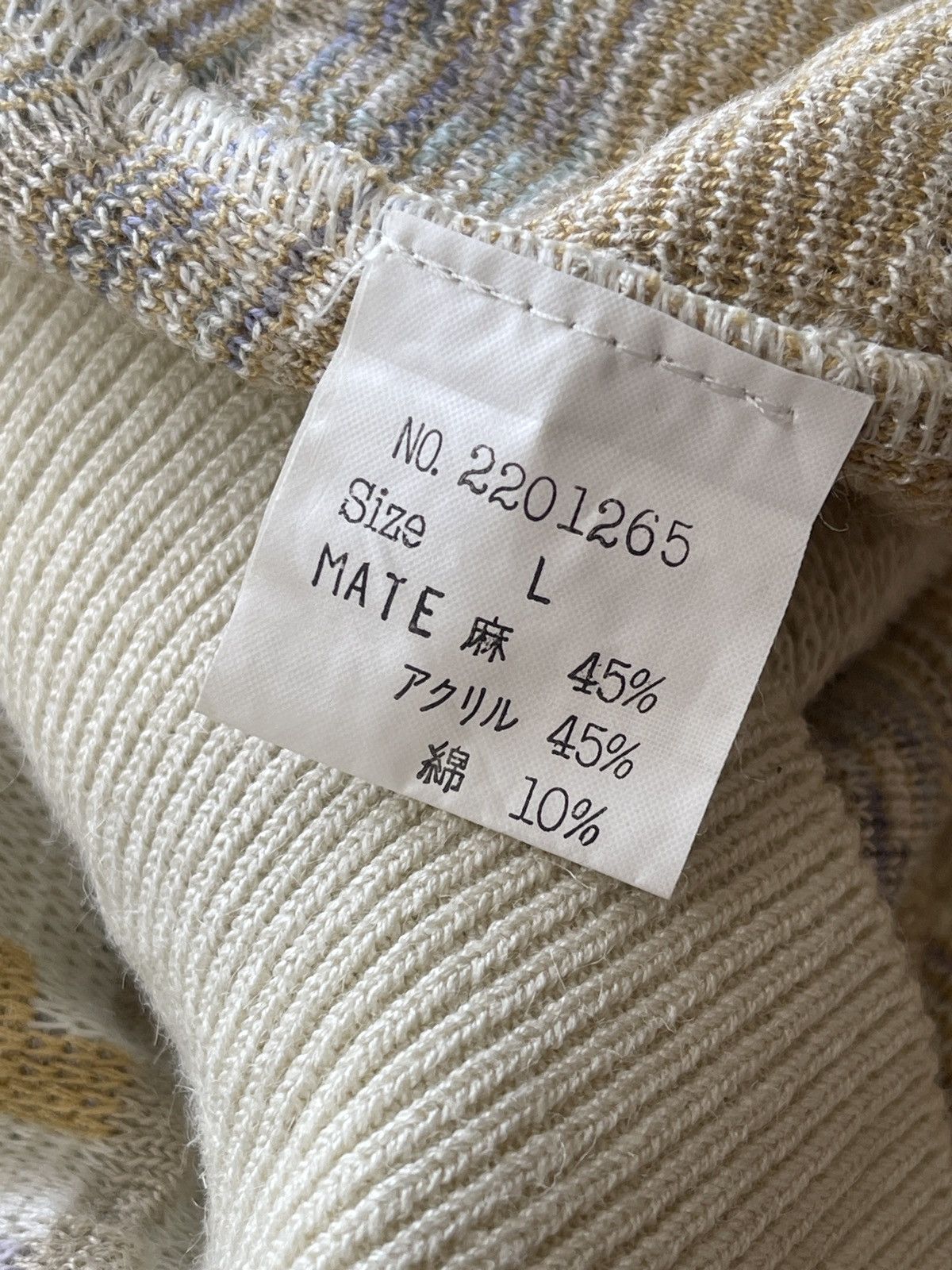 Japanese Brand Vintage Geometric Jumper Knit Sweater Size US L / EU 52-54 / 3 - 7 Thumbnail